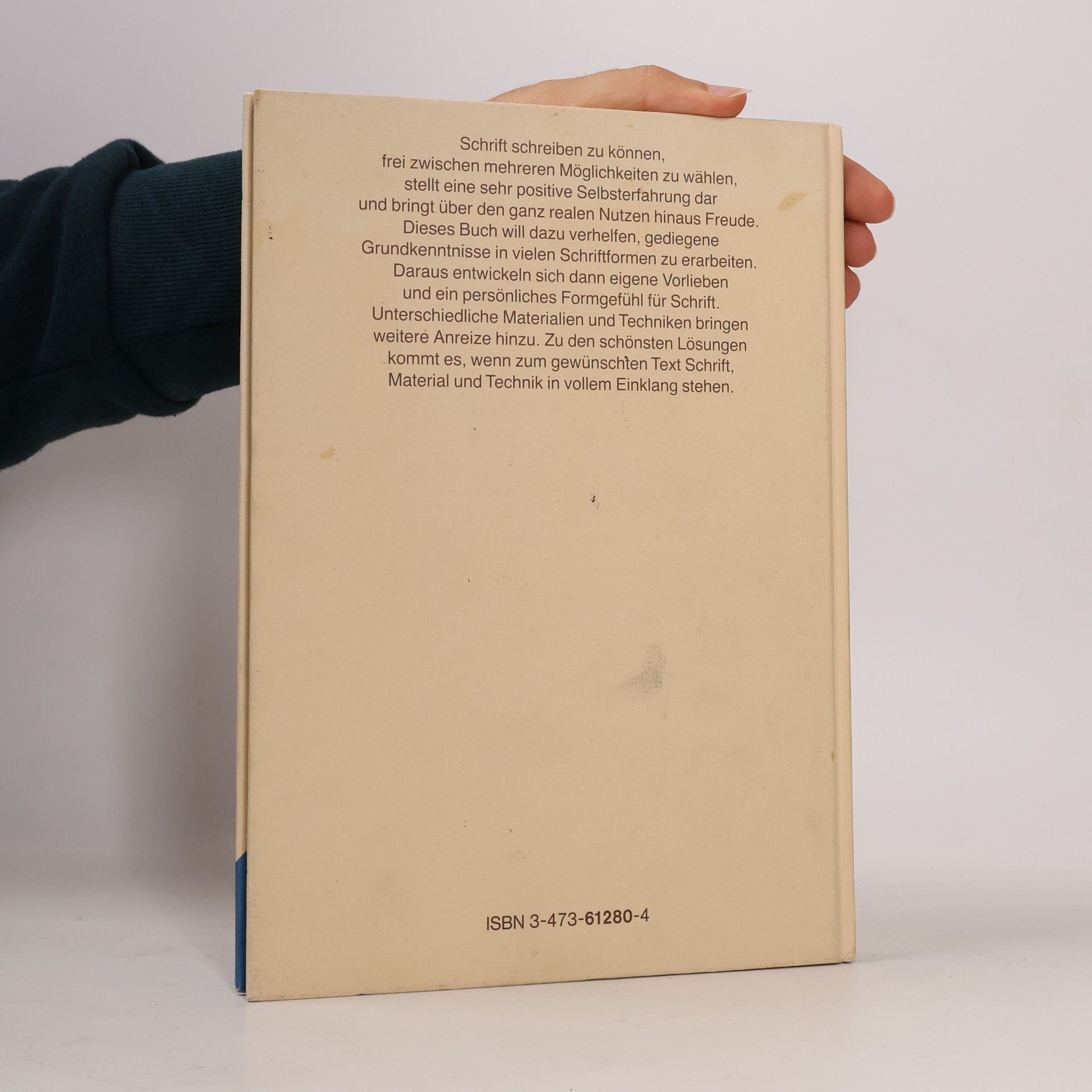 Sabine Burla Schrift schreiben