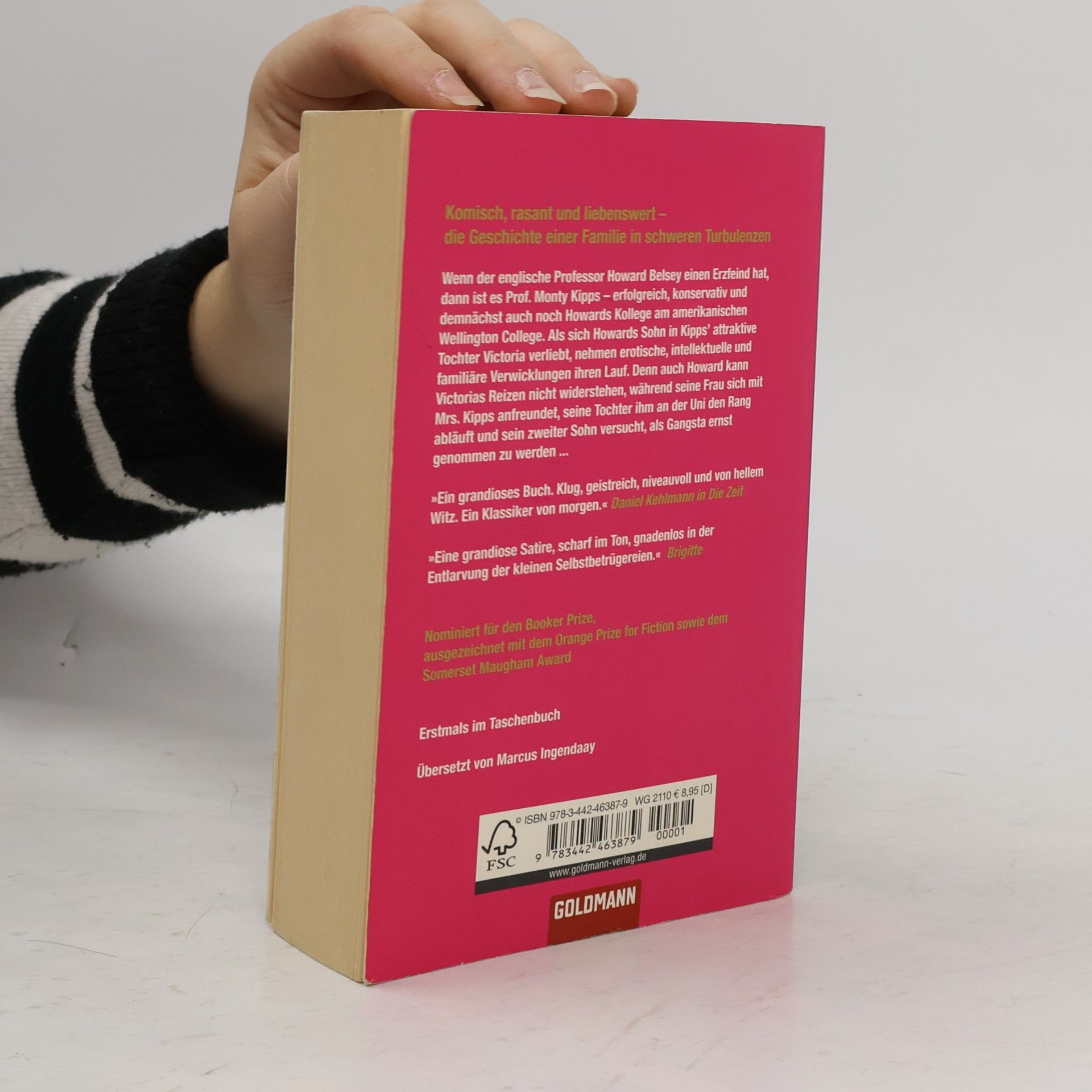 Zadie Smith Von der schonheit