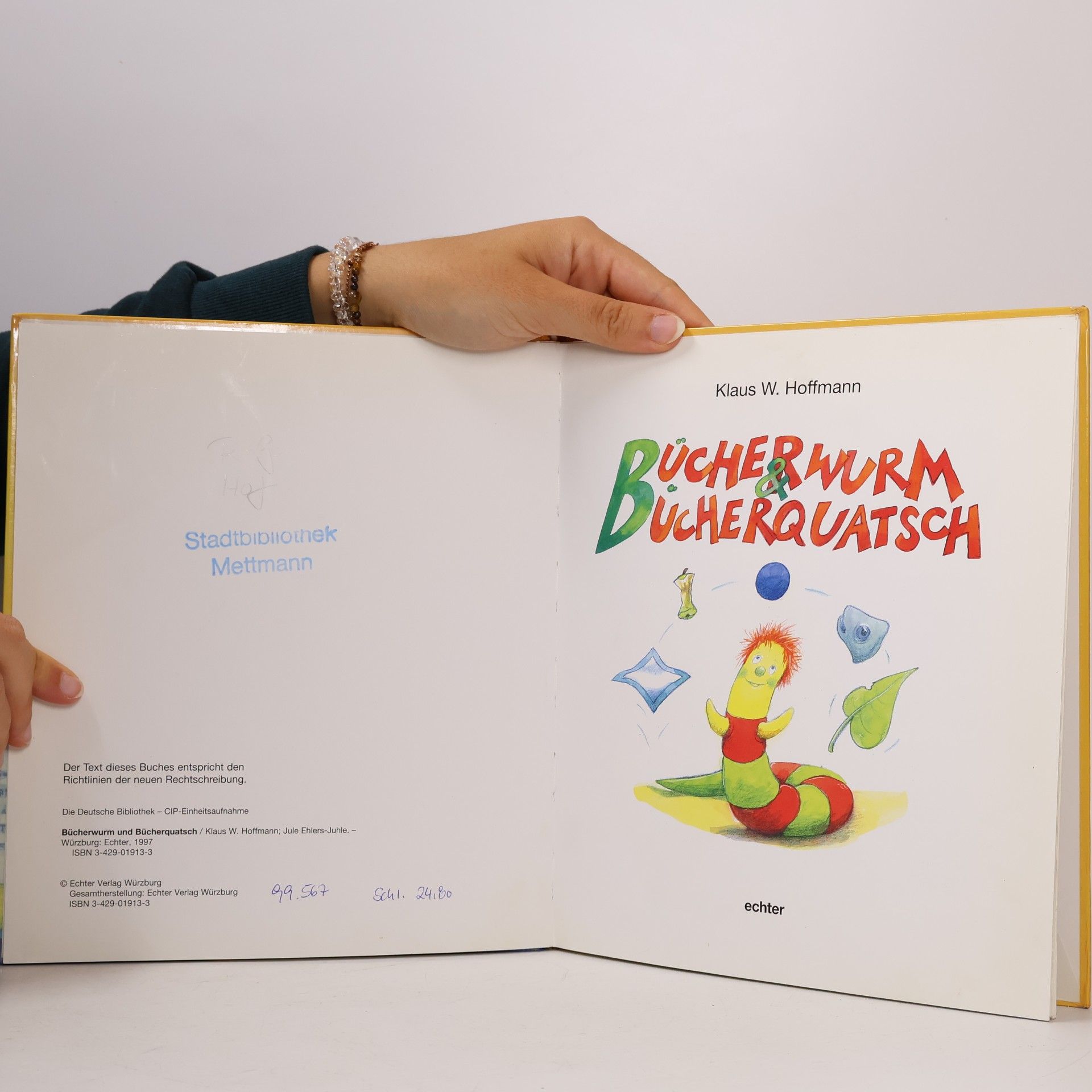 Klaus W. Hoffmann Bücherwurm & Bücherquatsch
