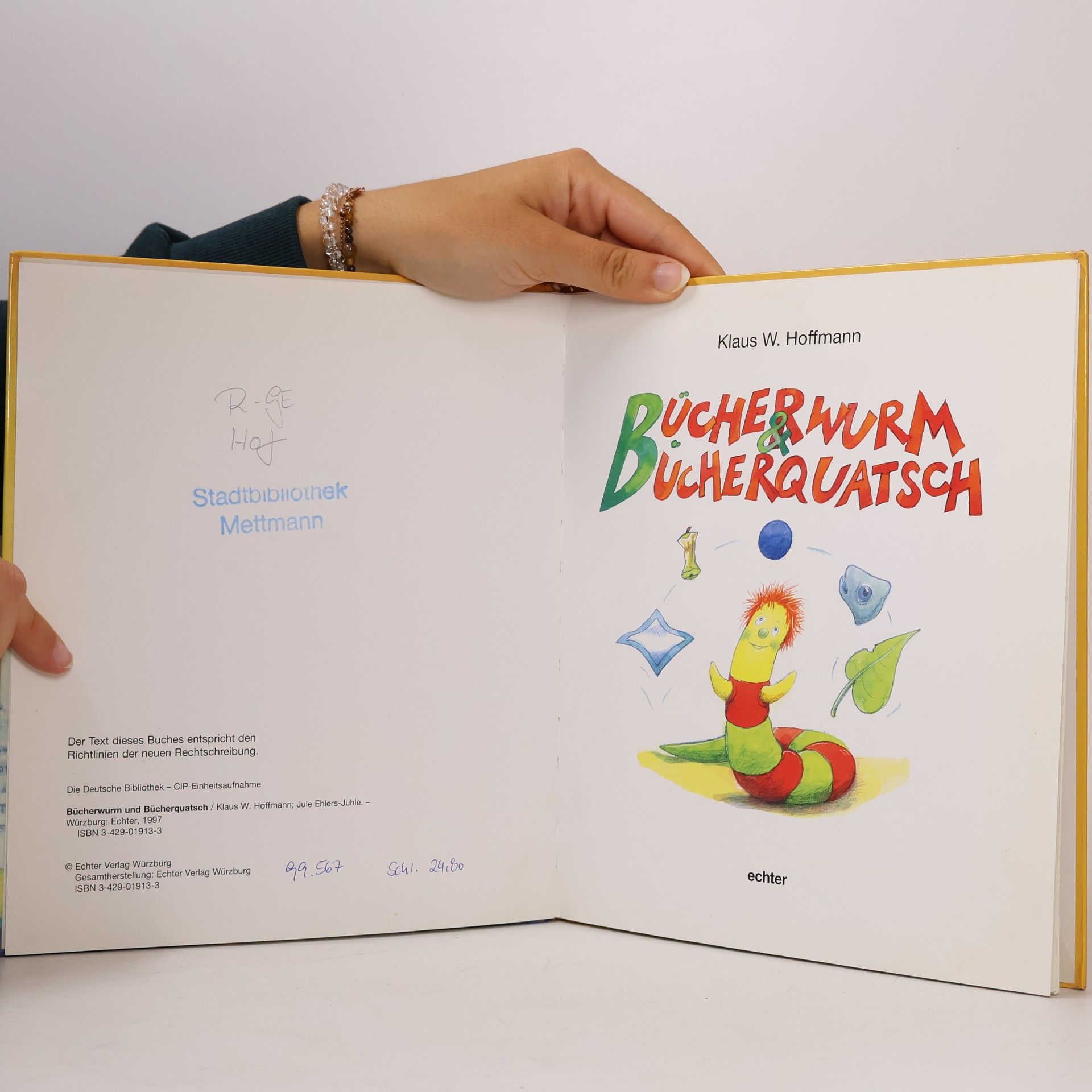 Klaus W. Hoffmann Bücherwurm & Bücherquatsch