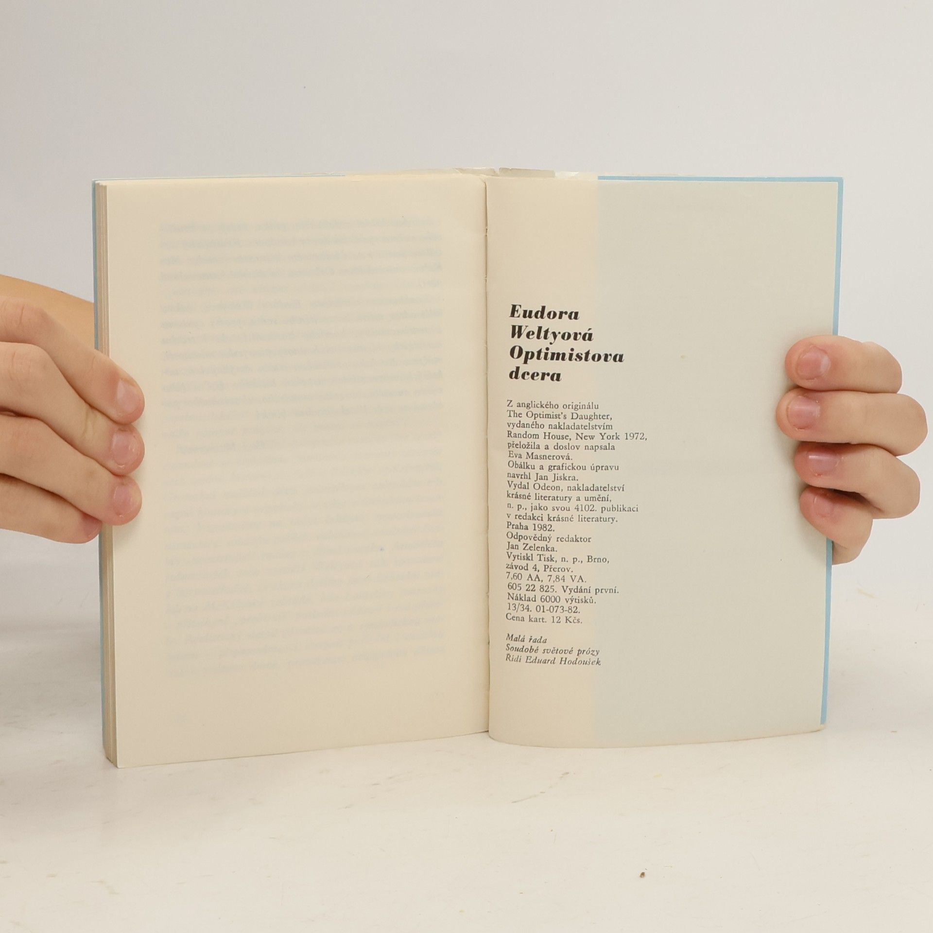 Eudora Welty Optimistova dcera