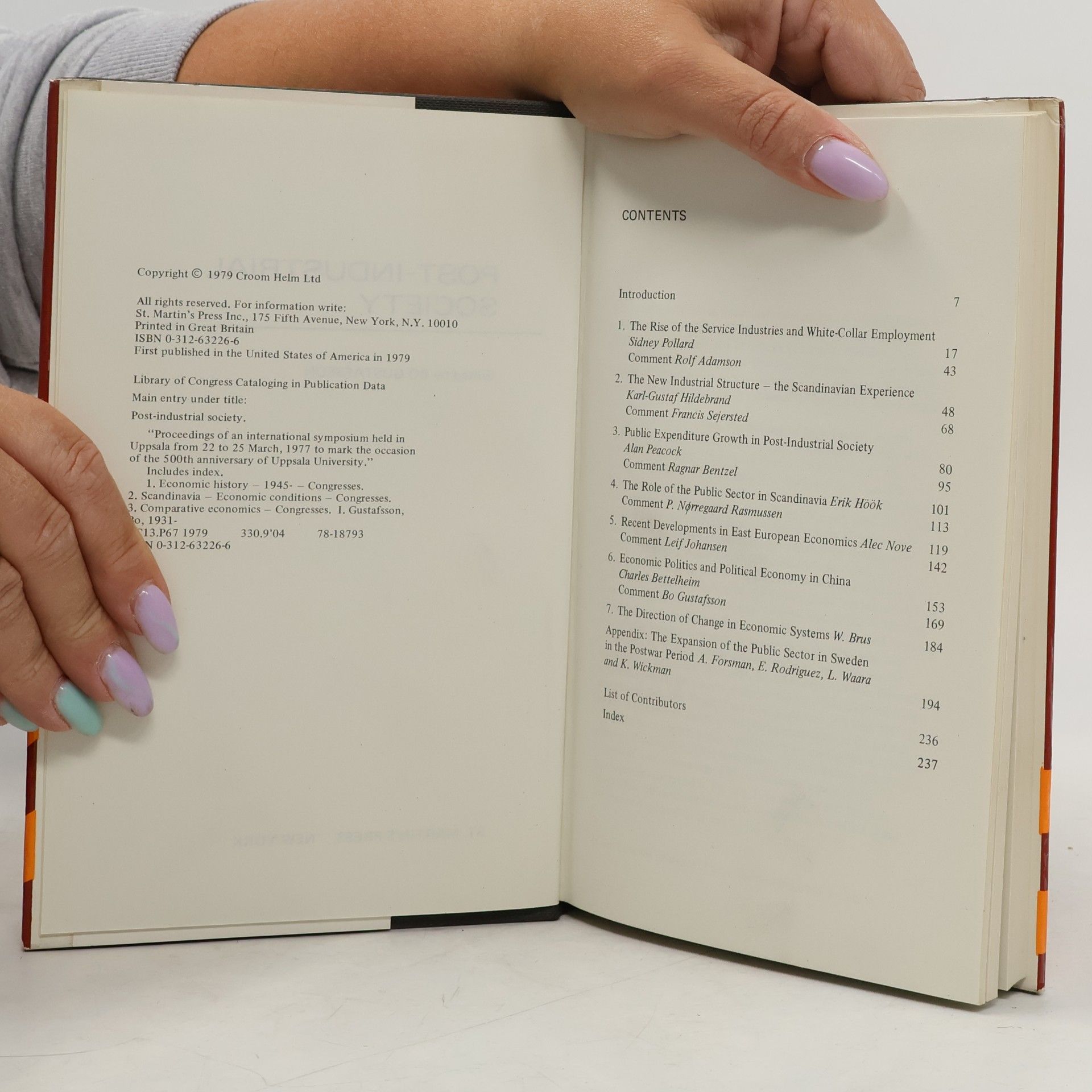 Various authors Post-Industrial Society