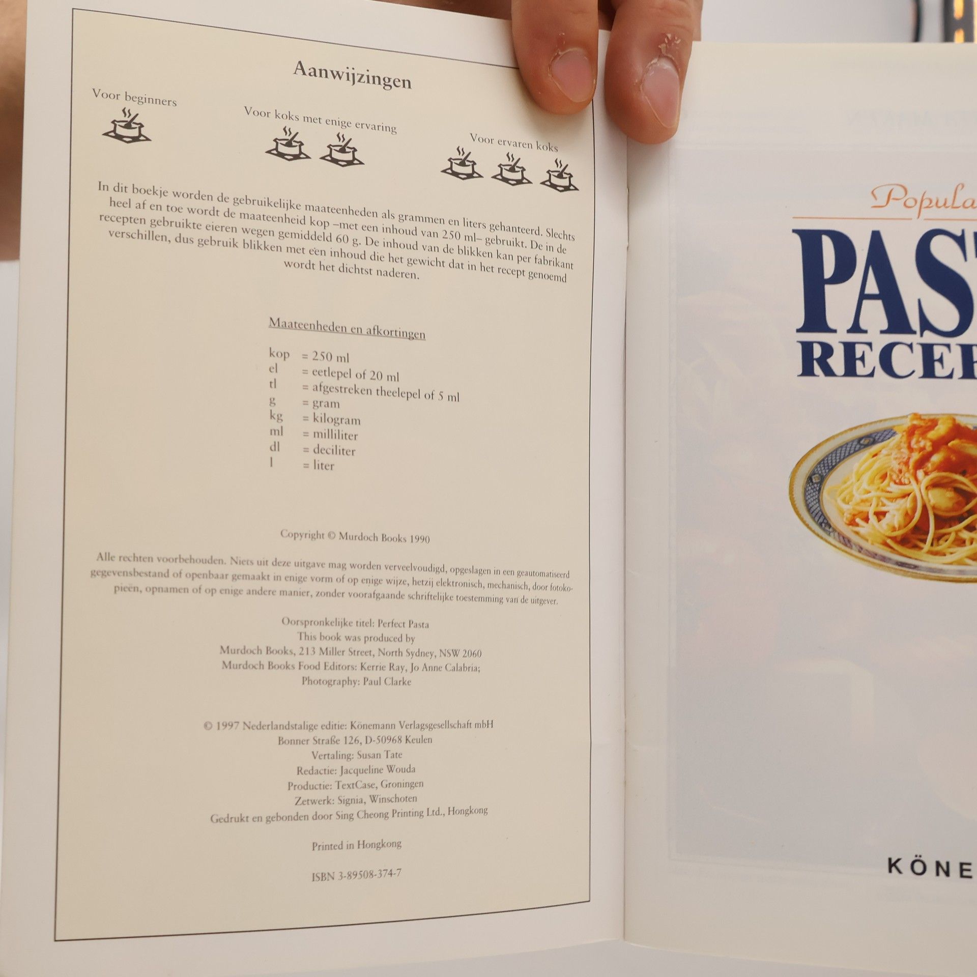 Unknown Author POPULAIRE PASTARECEPTEN