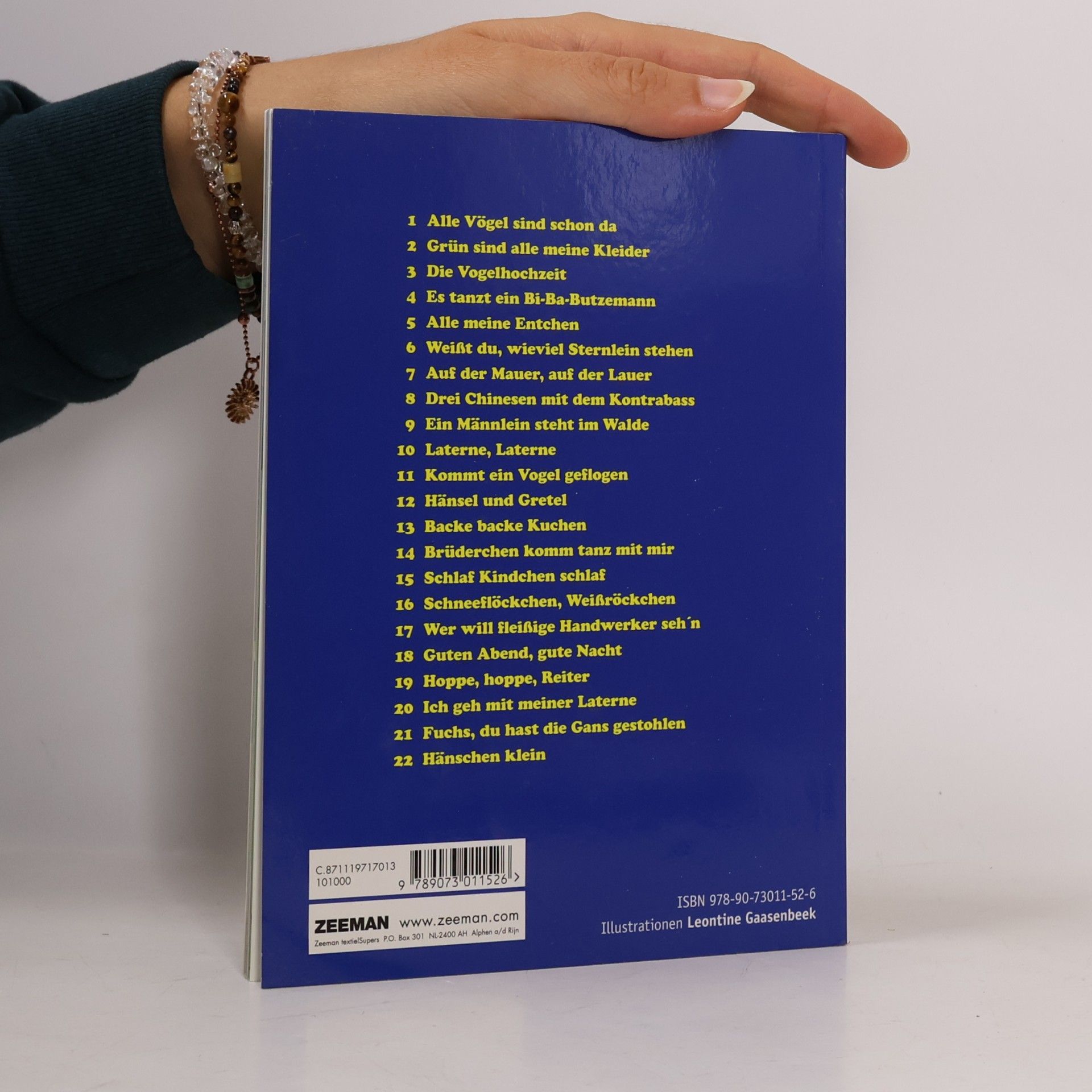 Leontine Gaasenbeek Mein Lieblingsliederbuch