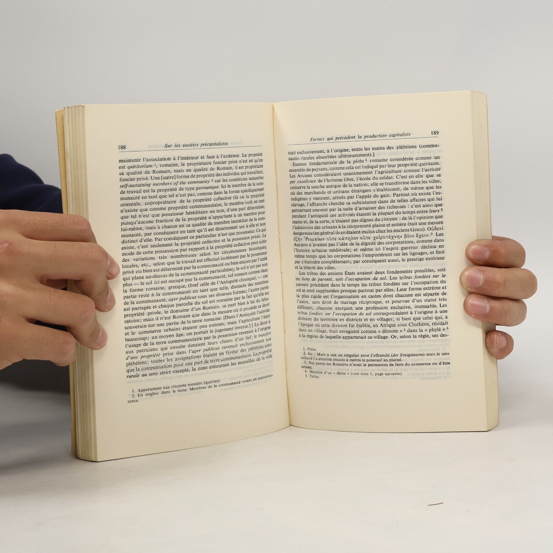 Marx sur les sociétés précapitalistes