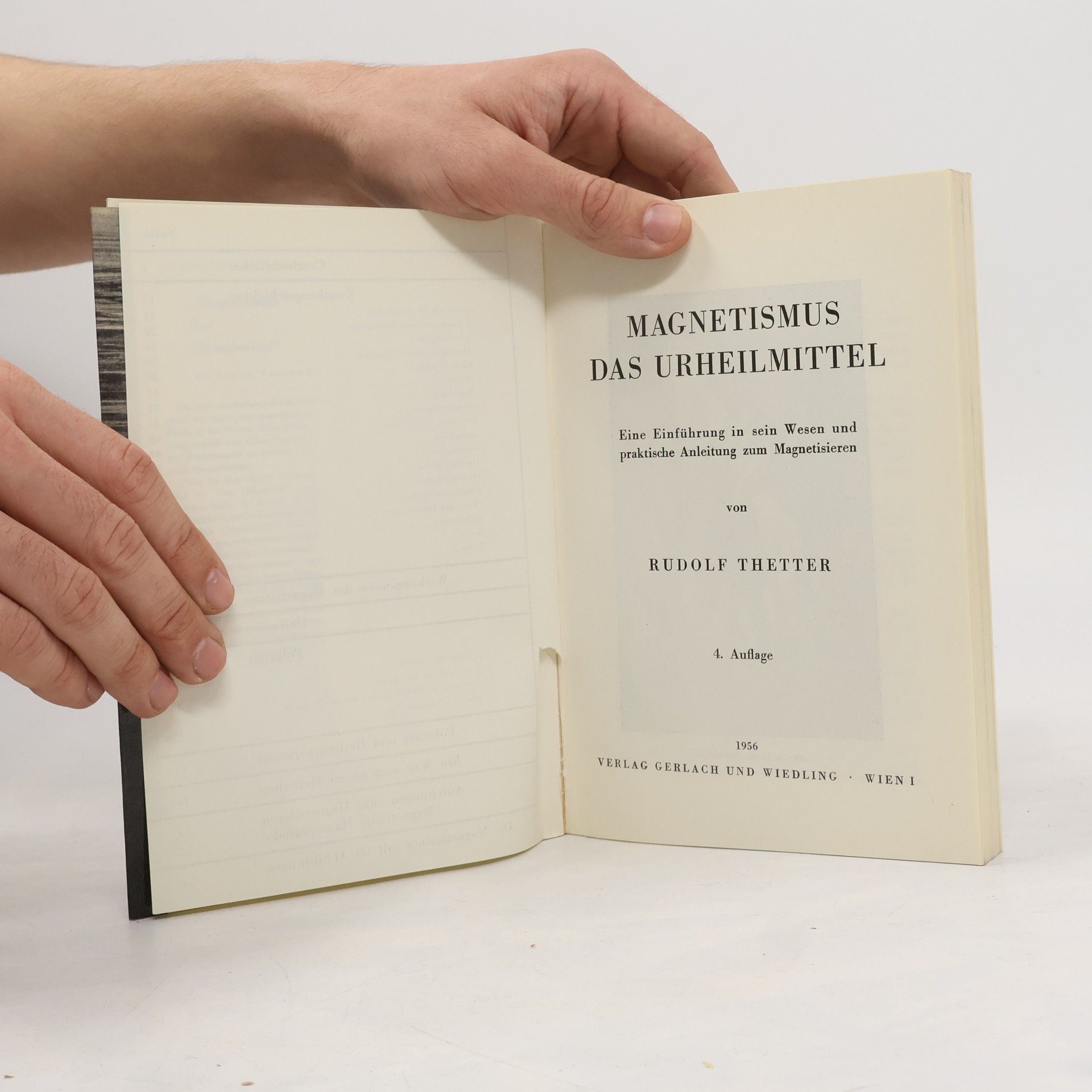 Rudolf Thetter Magnetismus