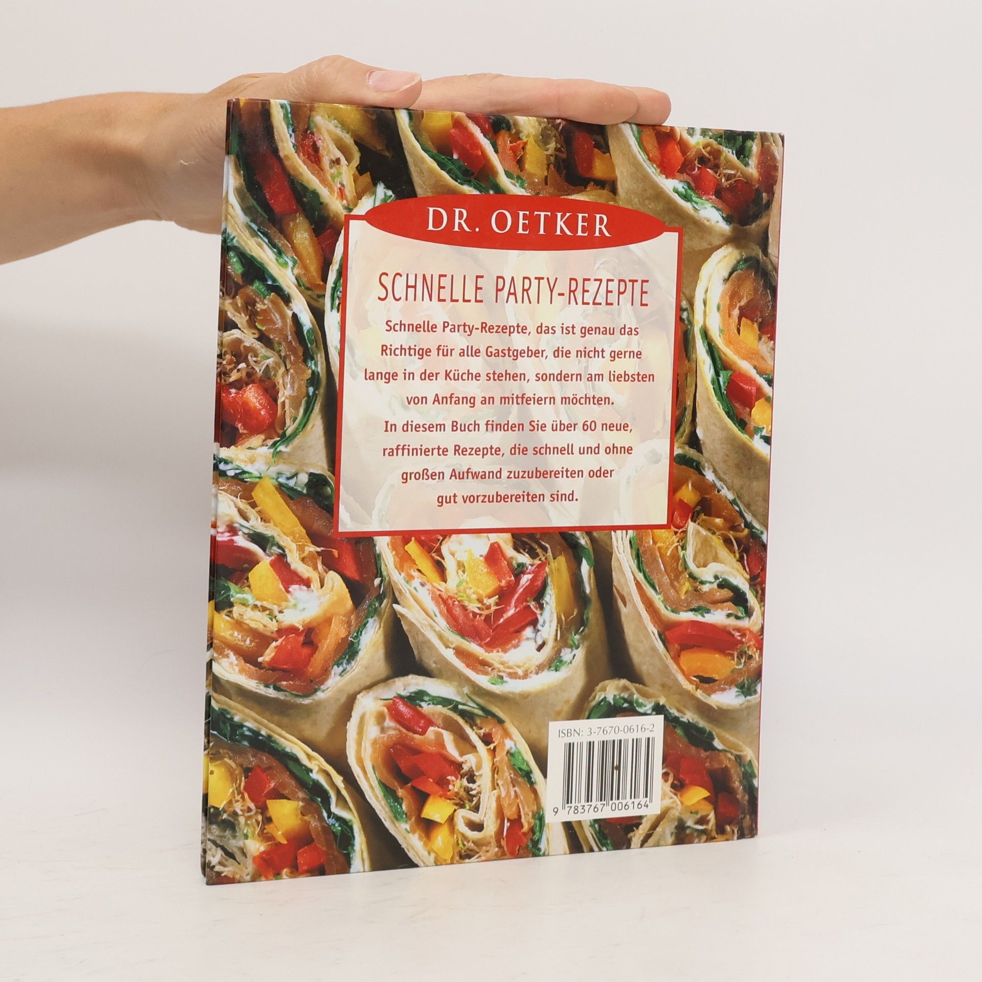 Sabine Puppe Dr. Oetker schnelle Partyrezepte