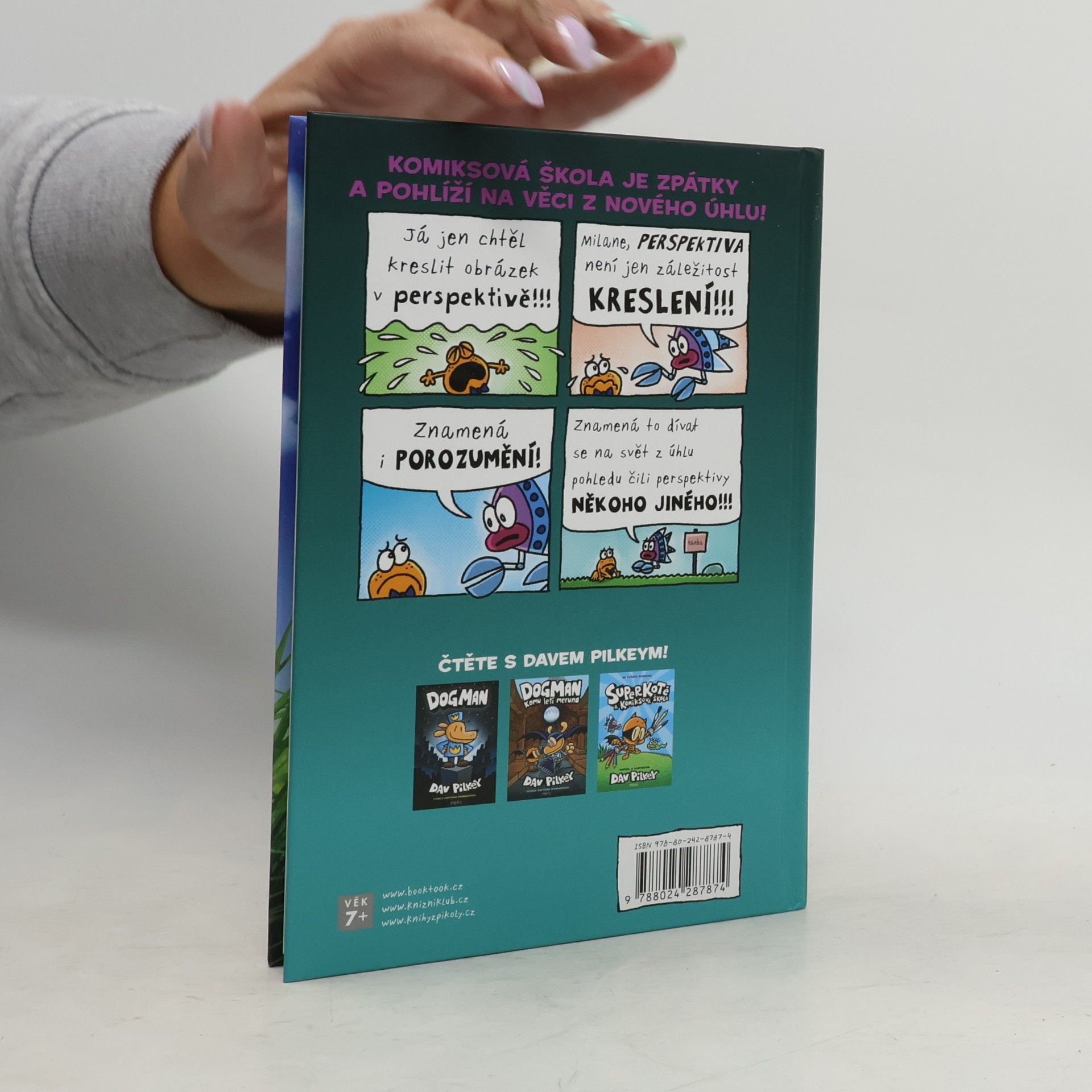 Dav Pilkey Superkotě a komiksová škola. Perspektivy