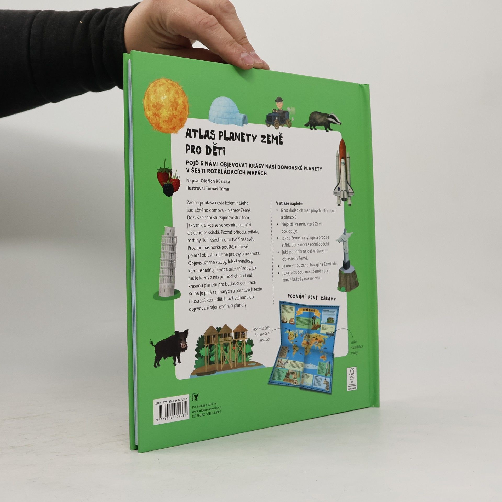Oldřich Růžička Atlas planety Země pro děti