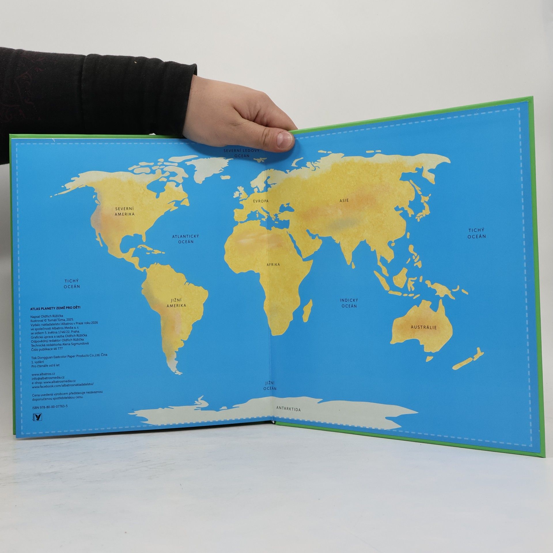 Oldřich Růžička Atlas planety Země pro děti