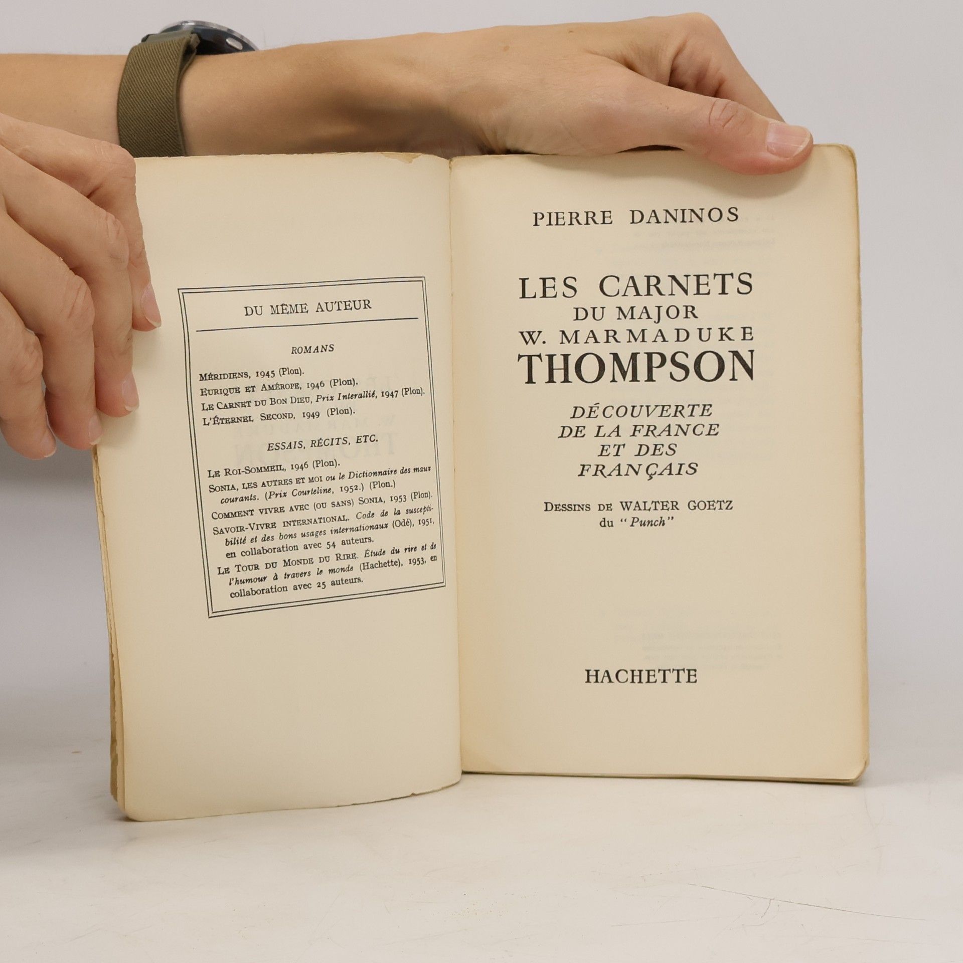 P. Daninos Les carnets du major Thompson