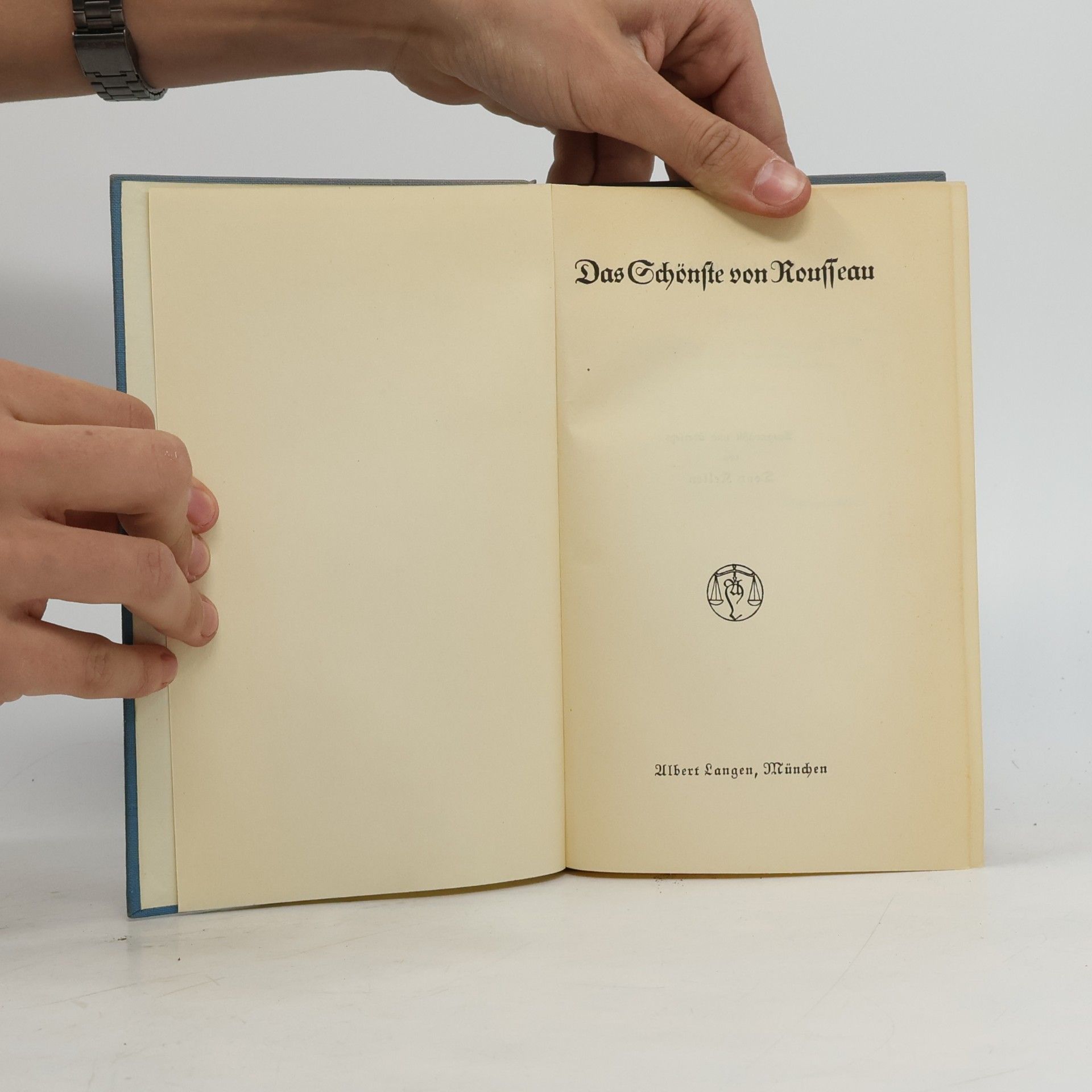 Jean-Jacques Rousseau Das Schönte ais seinen Werken