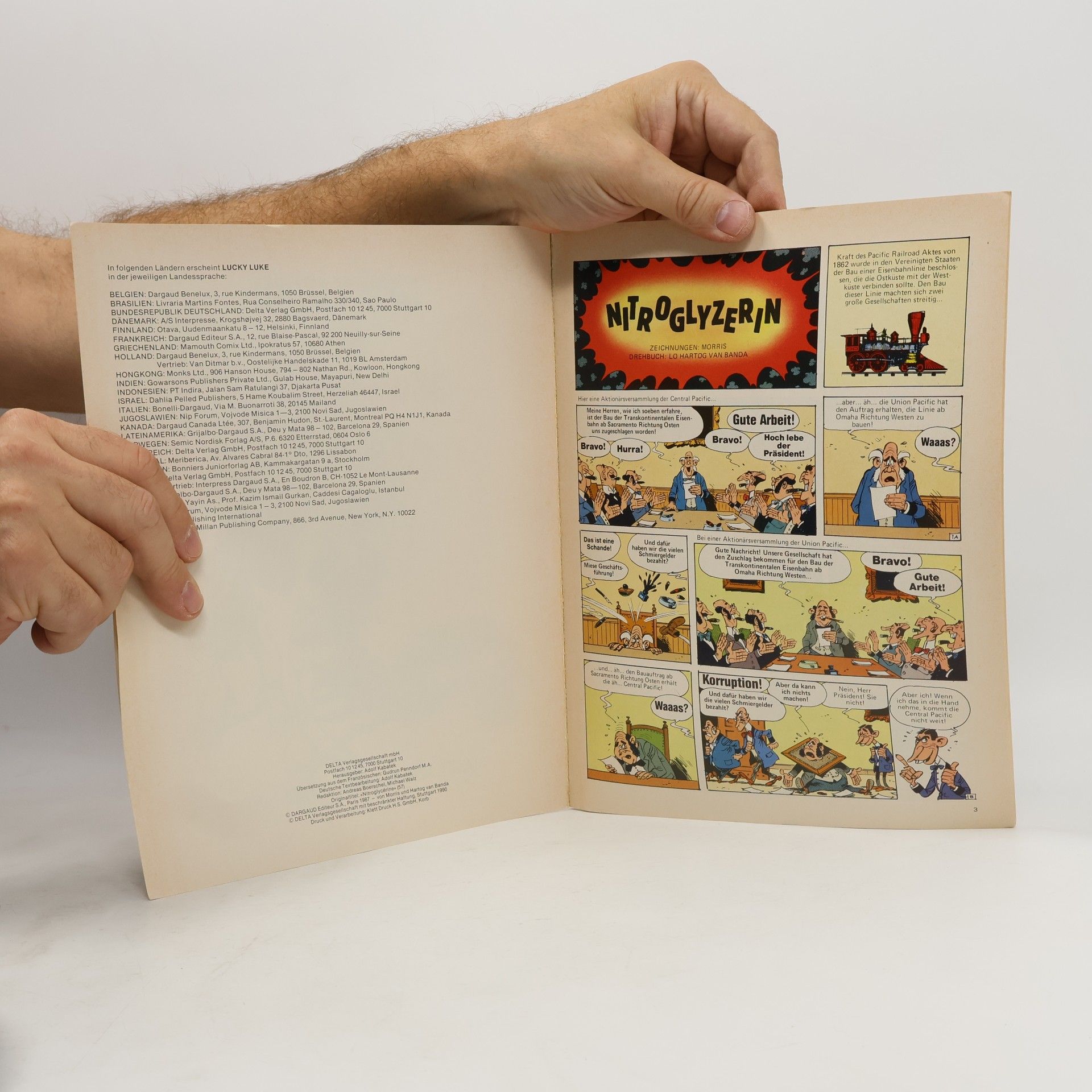 Bob De Groot Lucky Luke 52. Nitroglyzerin