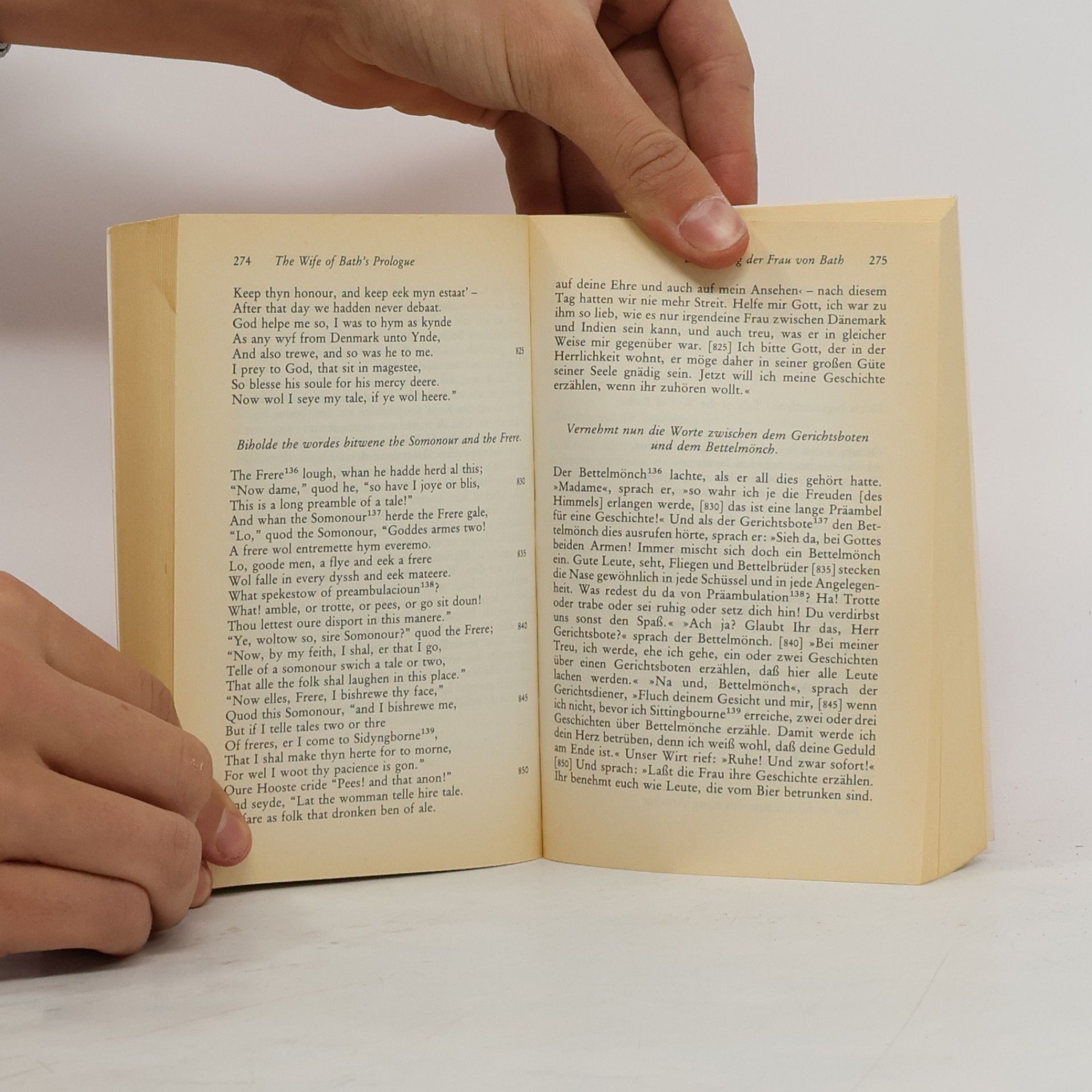 Geoffrey Chaucer The Canterbury Tales. Die Canterbury-Erzählungen