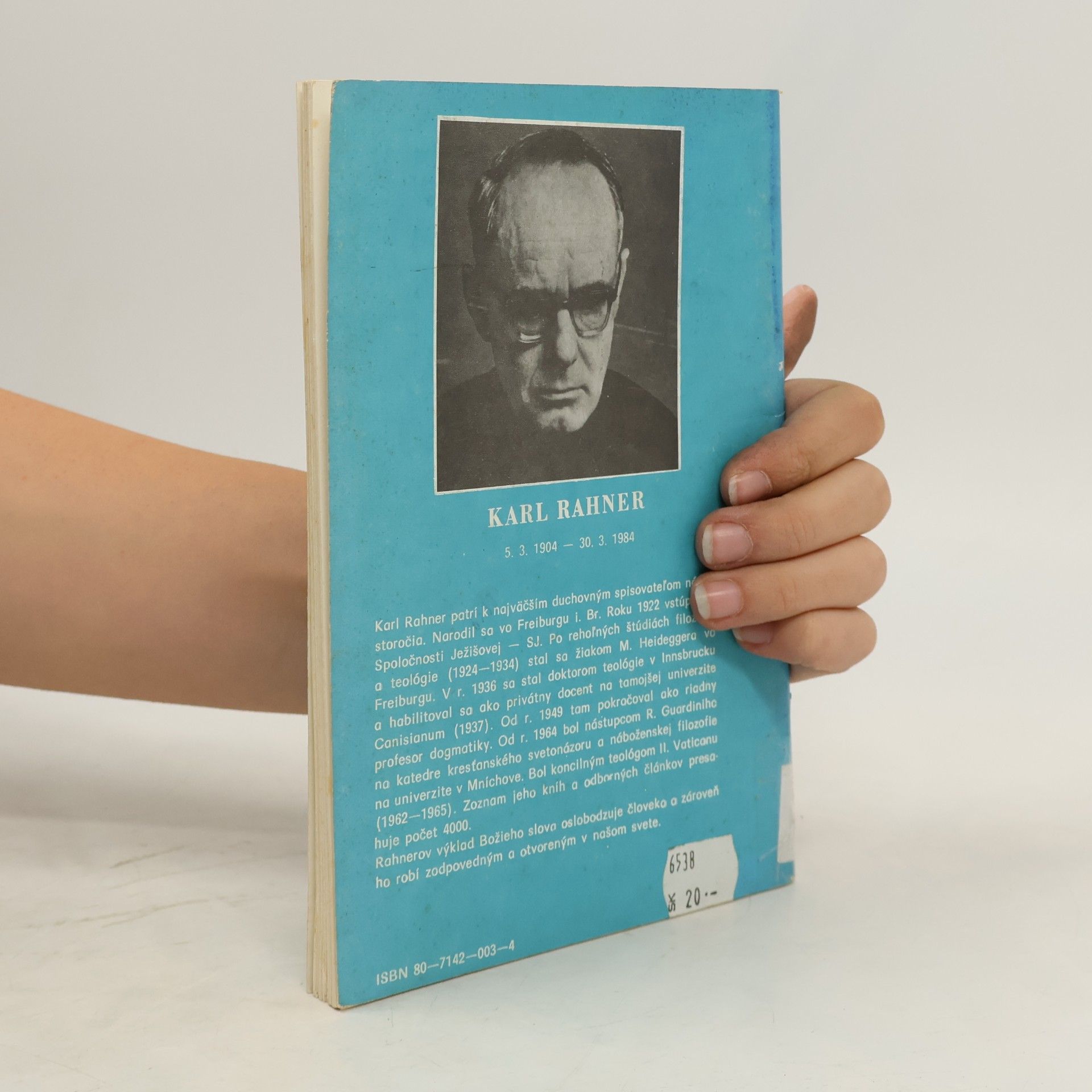 Karl Rahner O potrebe a požehnaní modlitby