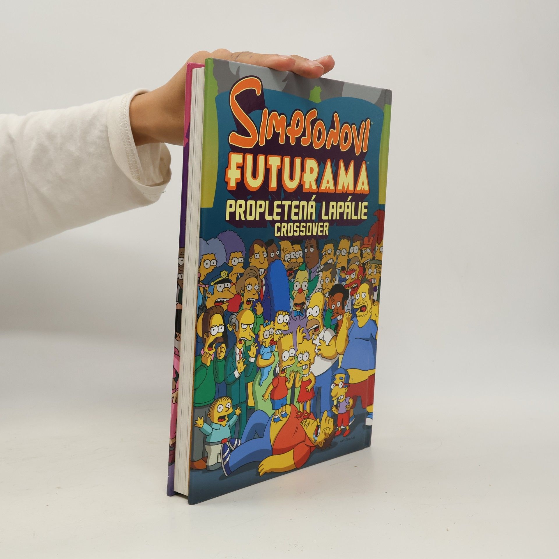 Matt Groening Simpsonovi - Futurama. Propletená lapálie: Crossover (s přílohou)
