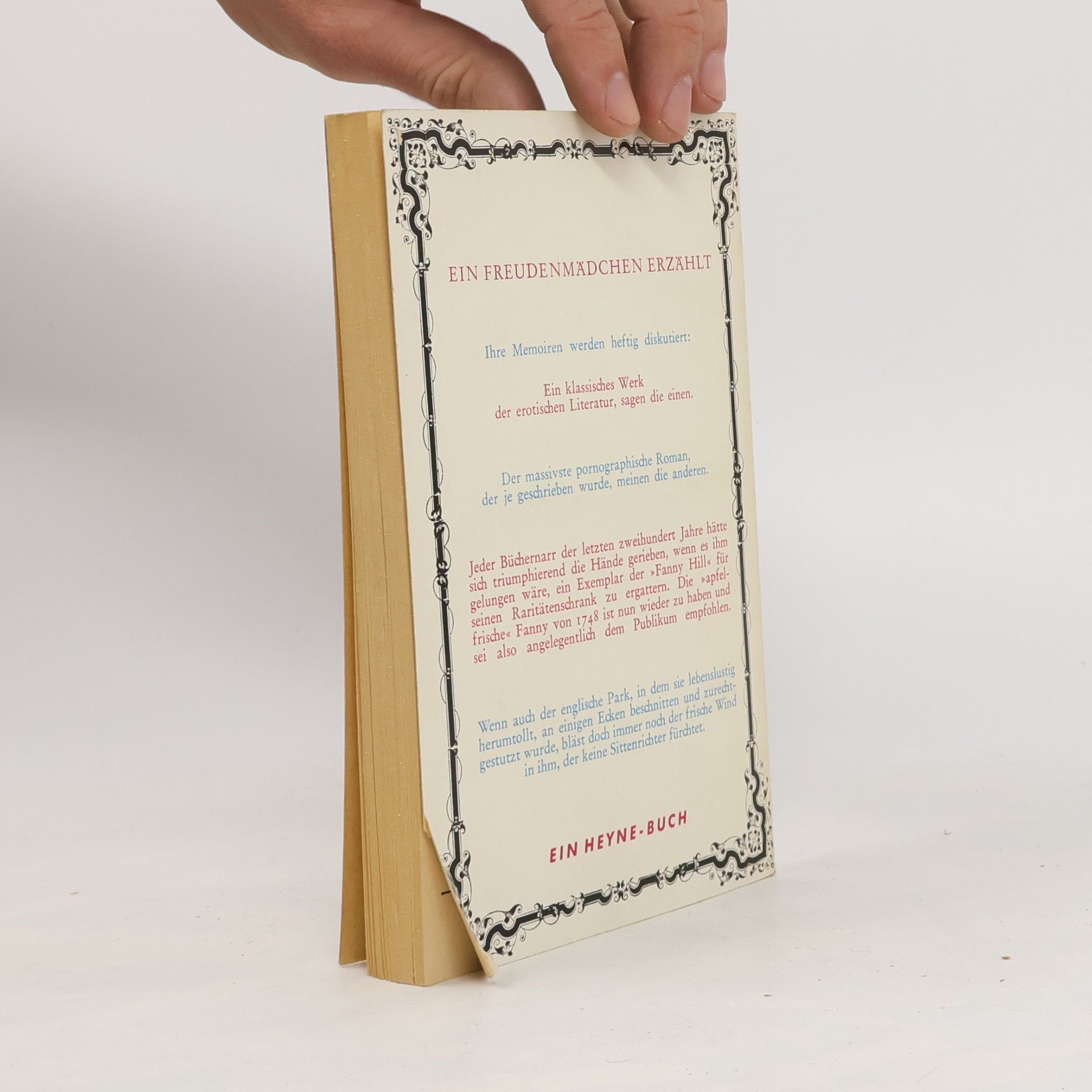 John Cleland Die Memoiren der Fanny Hill