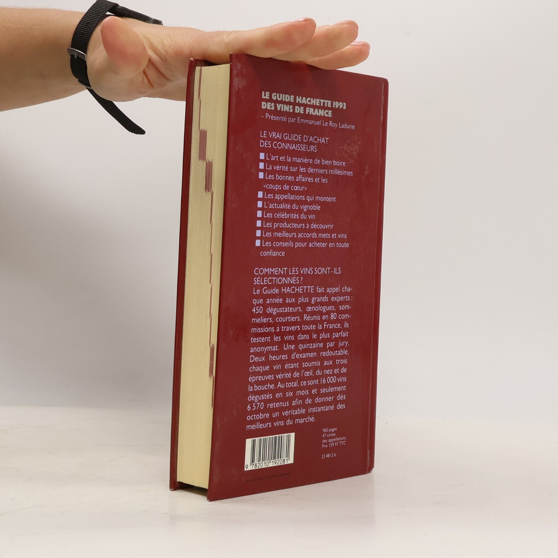 Hachette Le guide Hachette 1993 des vins