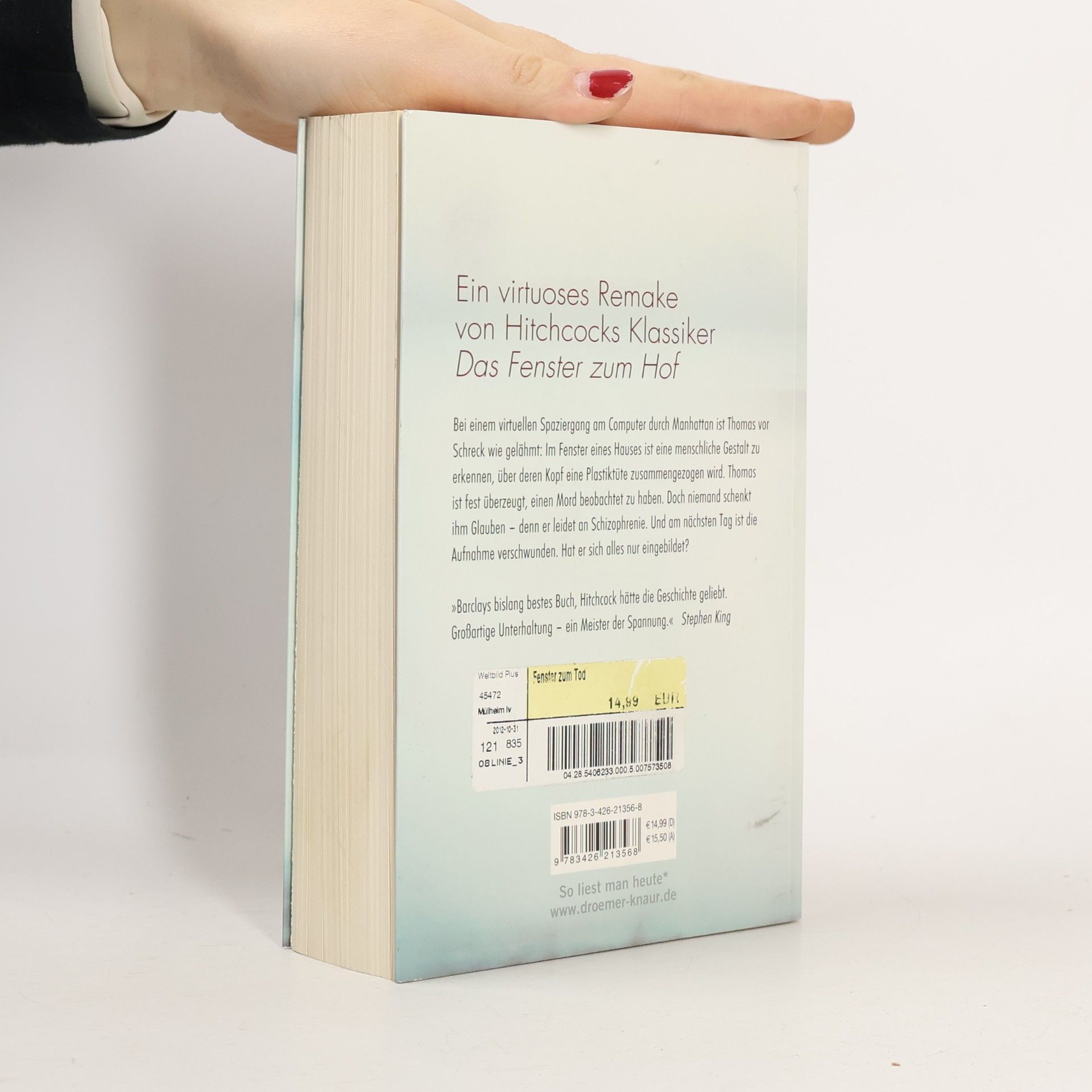 Linwood Barclay Fenster zum Tod
