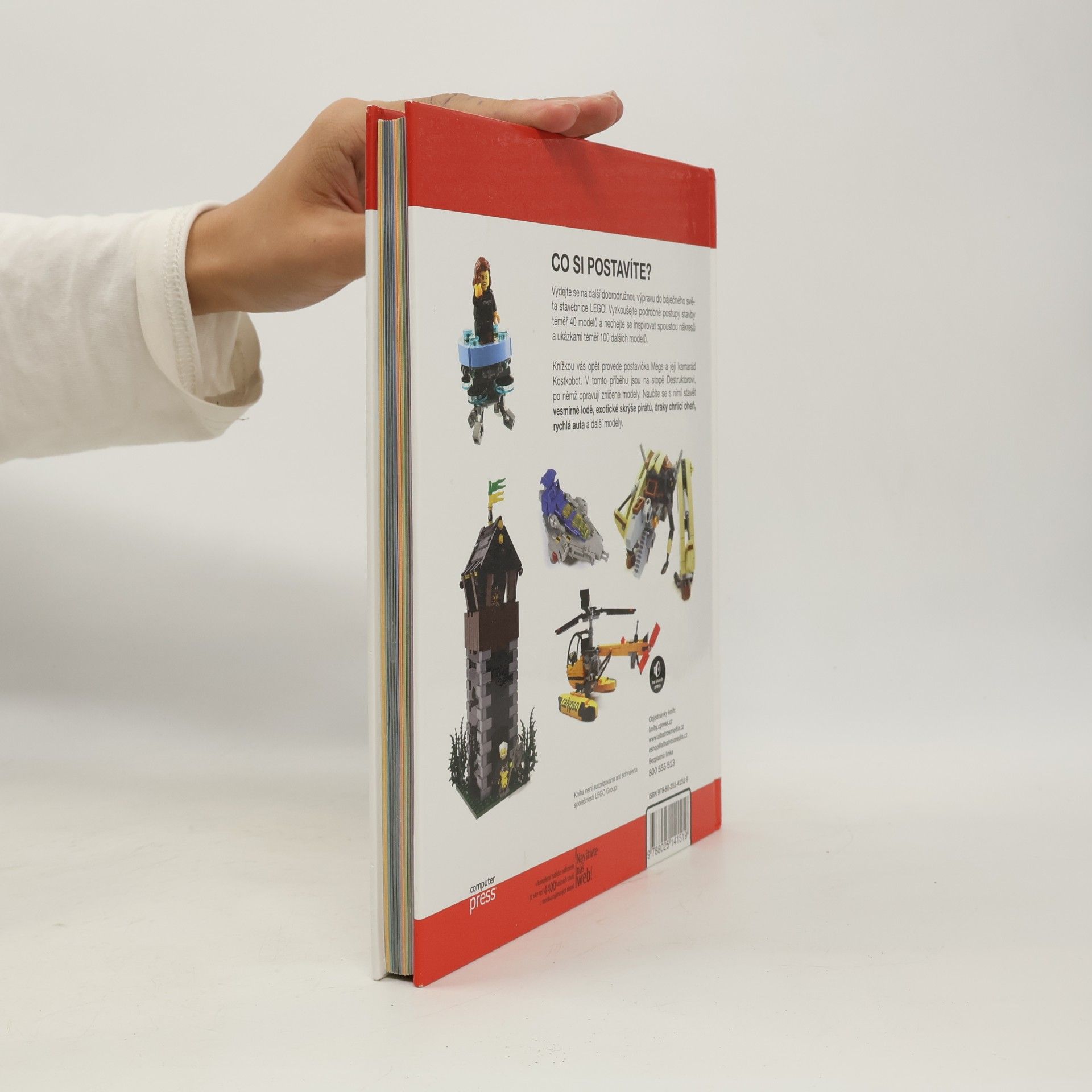 Megan Rothrock LEGO - cesta za dobrodružstvím: Vesmírné lodě, piráti, draci a další!