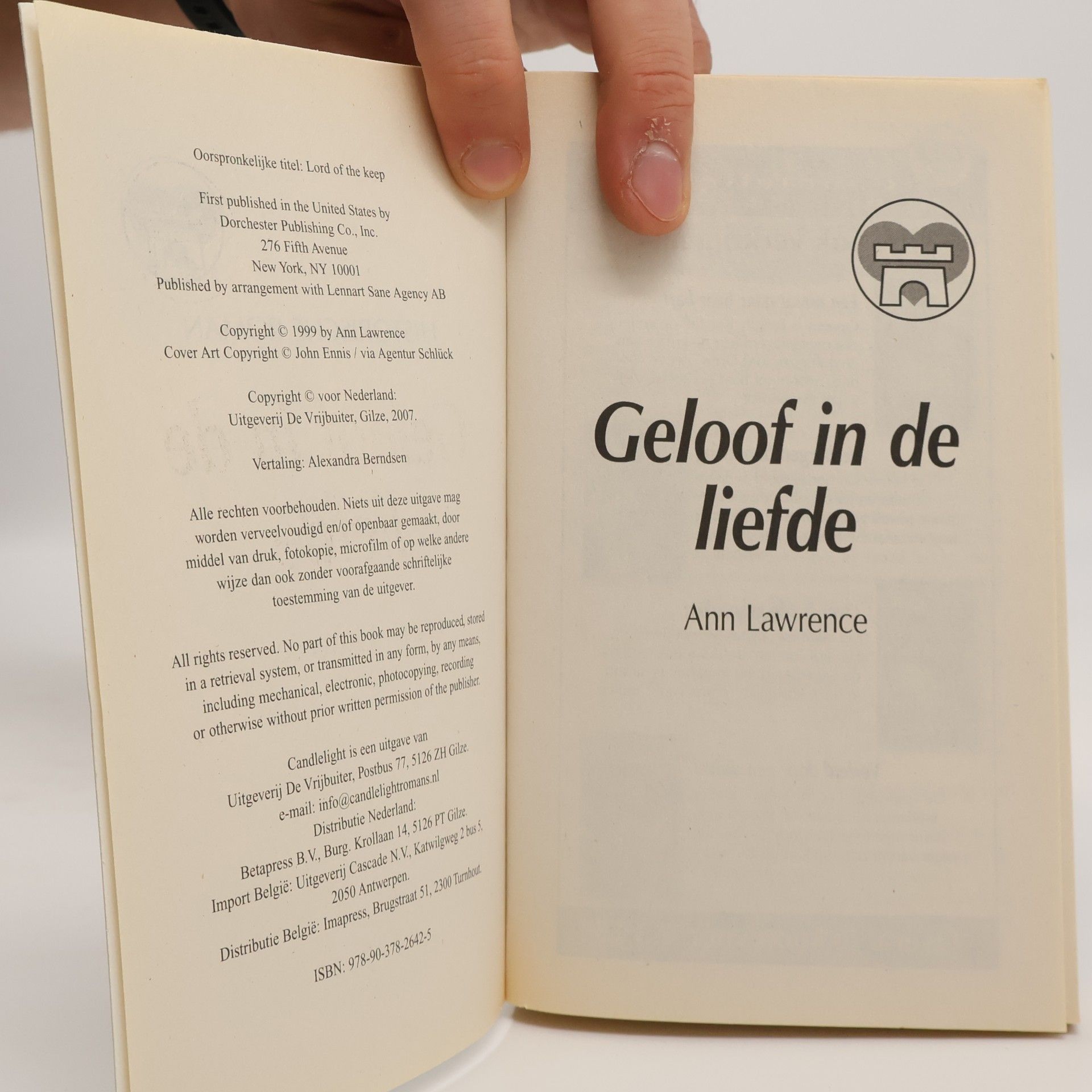 Ann Lawrence Geloof in de liefde