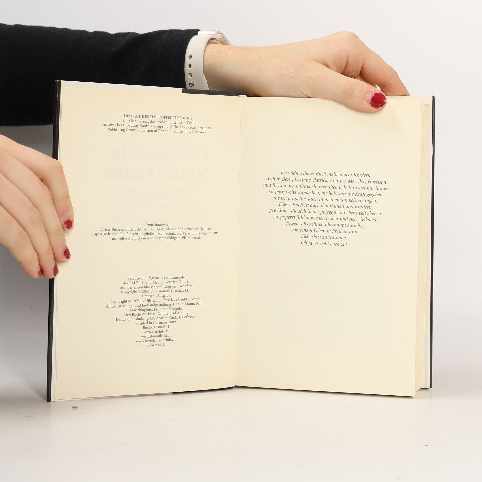 Carolyn Jessop Gefangene im Namen Gottes