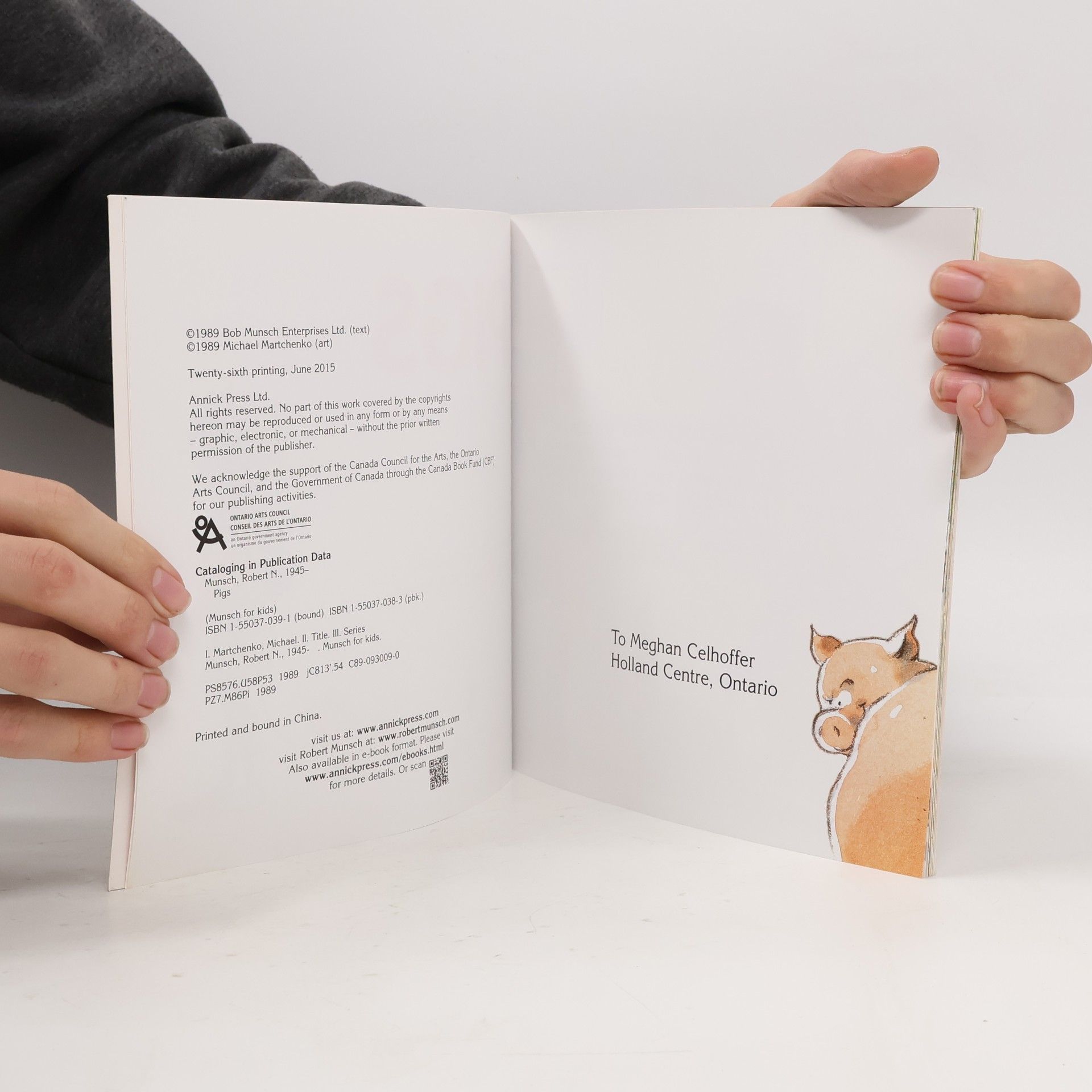 Robert N. Munsch Pigs
