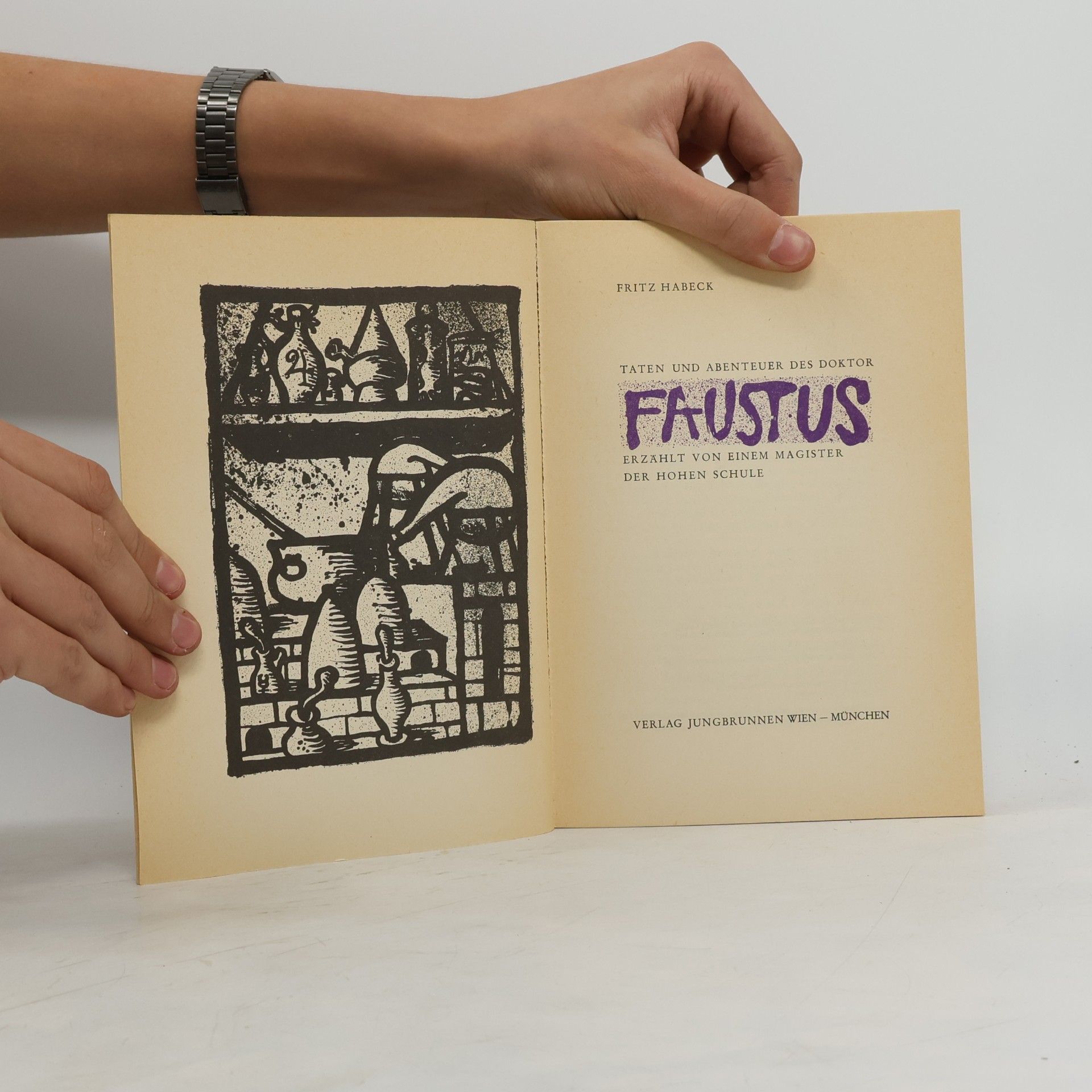 Fritz Habeck Taten und Abenteuer des Doktor Faustus