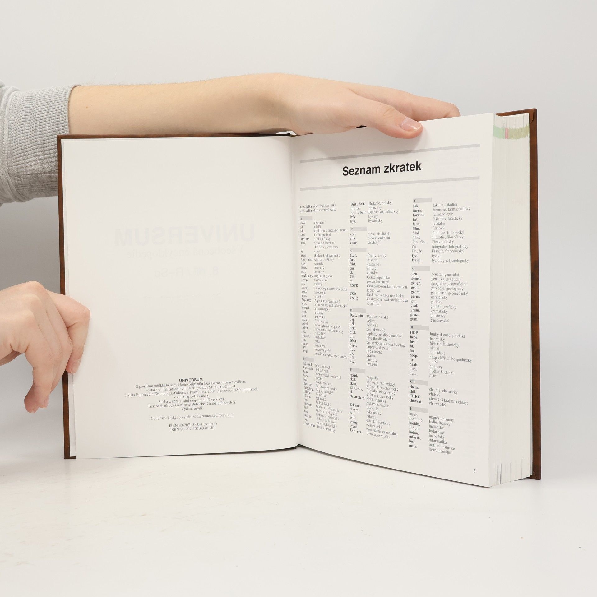 Autorenkollektiv Universum. Všeobecná encyklopedie 8, R-Sp