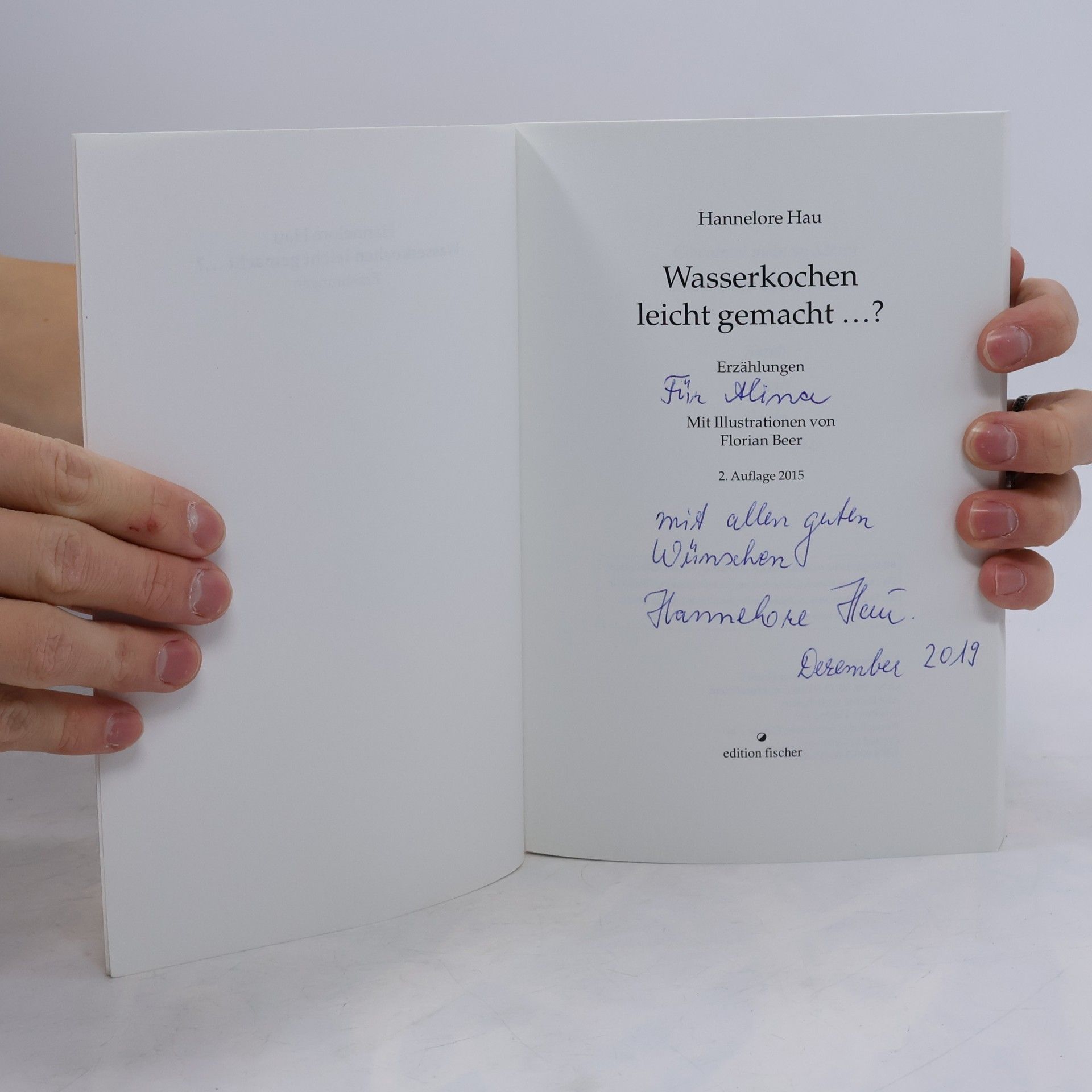 Hannelore Hau Wasserkochen leicht gemacht ...?