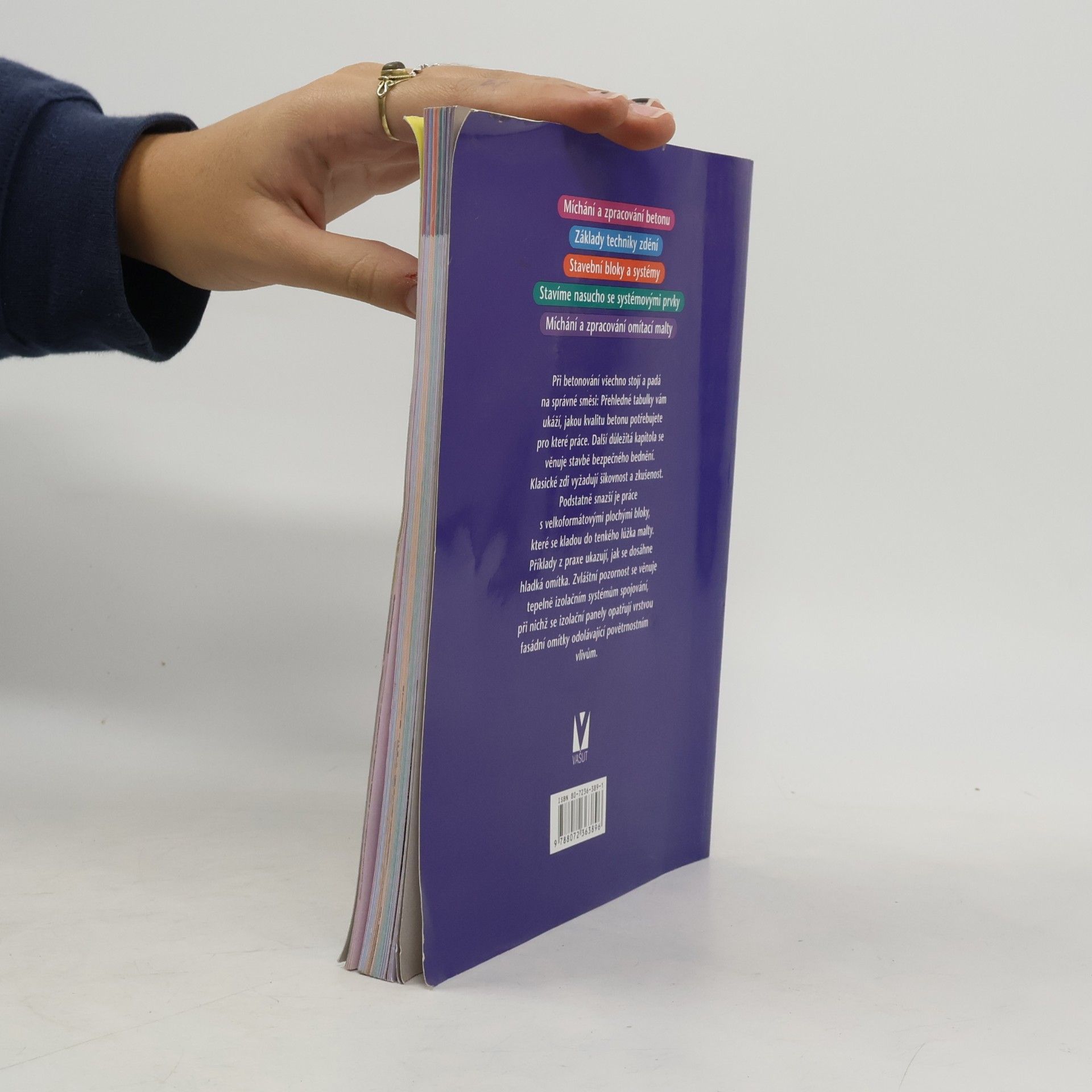 Collectif d'auteurs Betonování, zdění a omítání