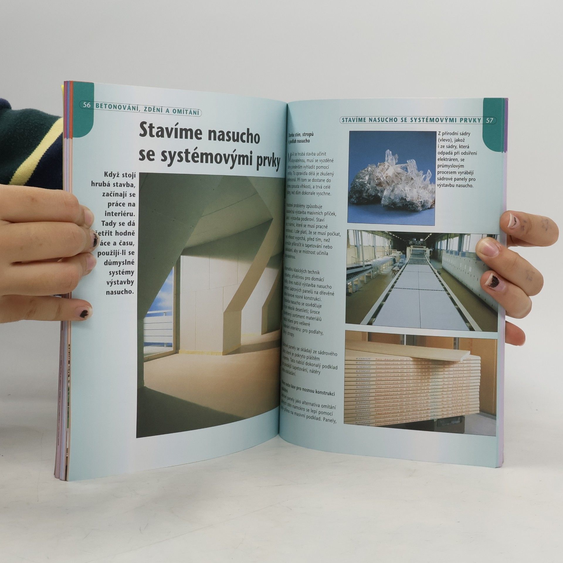 Collectif d'auteurs Betonování, zdění a omítání