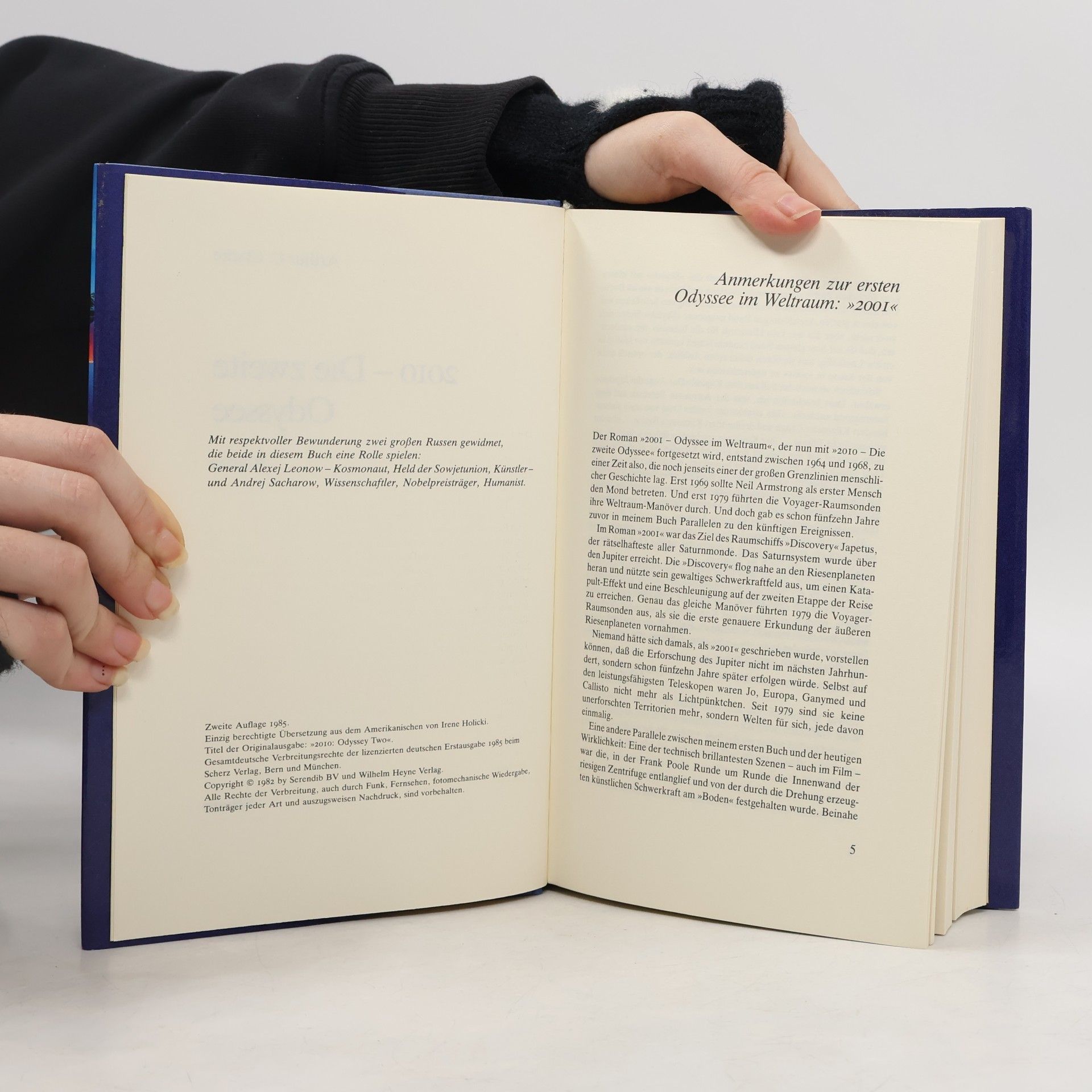Arthur C. Clarke Odyssee 2010. Das Jahr, in dem wir Kontakt aufnehmen : Zukunftsroman