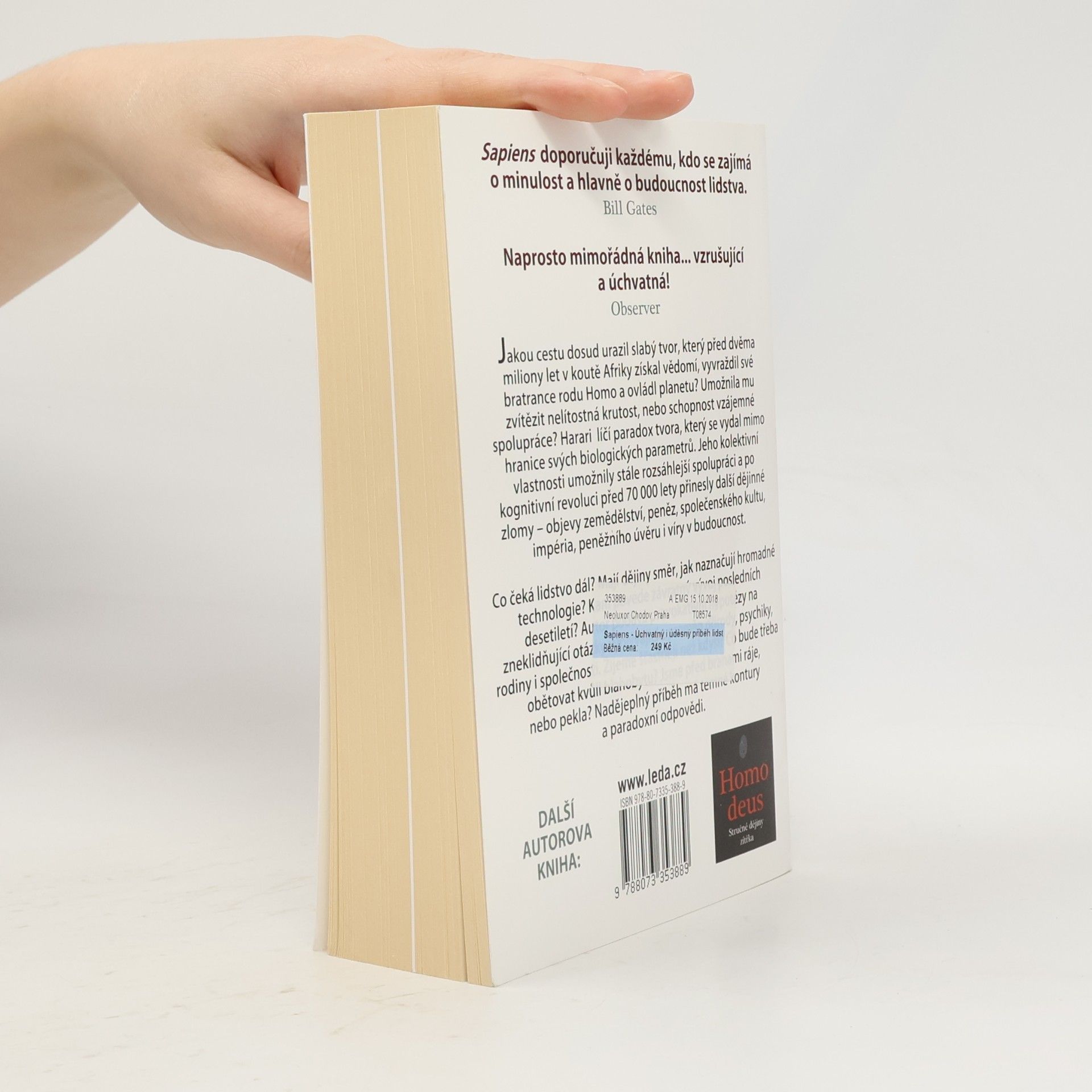 Yuval Noah Harari Sapiens. Stručné dějiny lidstva