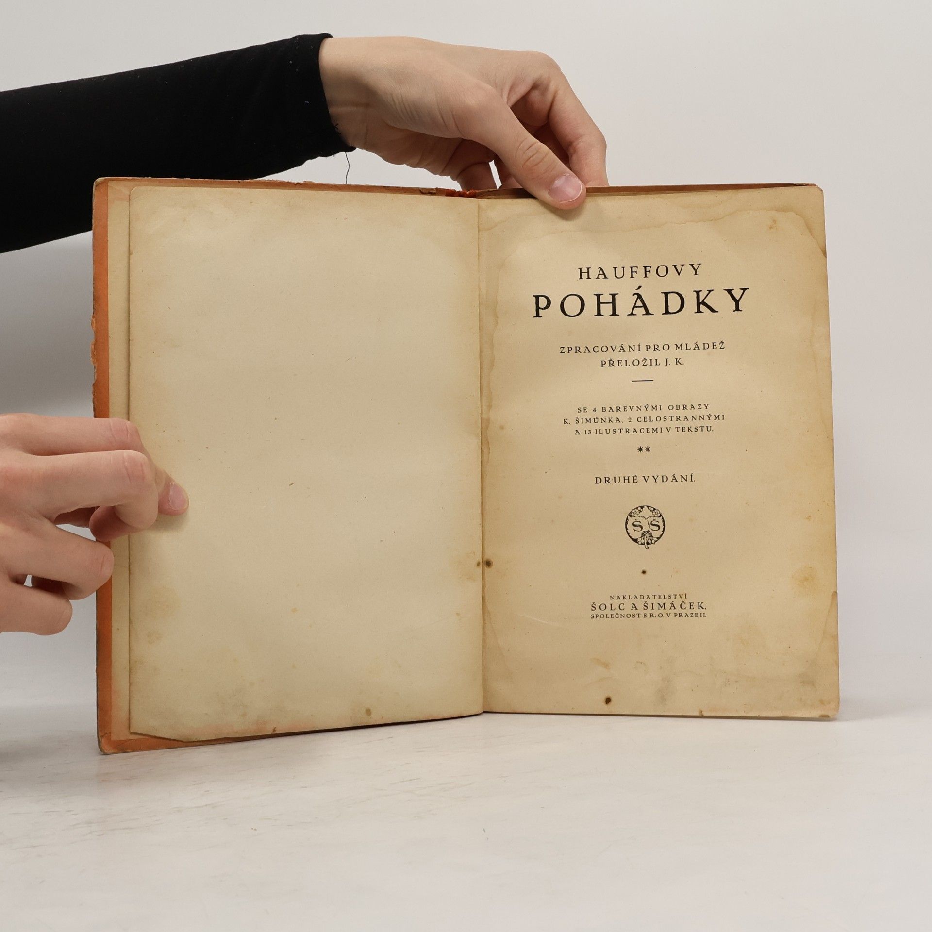 Wilhelm Hauff Hauffovy pohádky