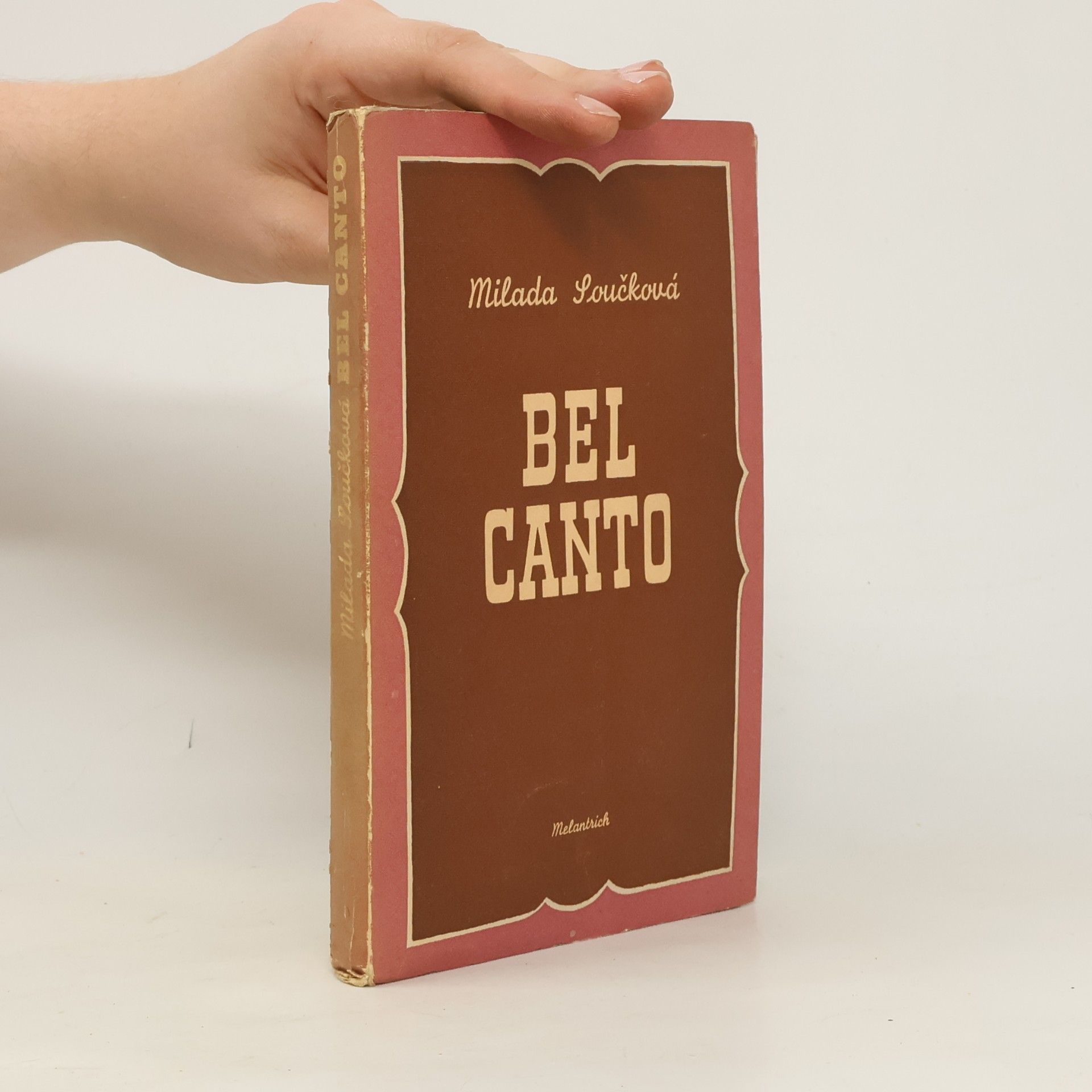 Milada Součková Bel canto