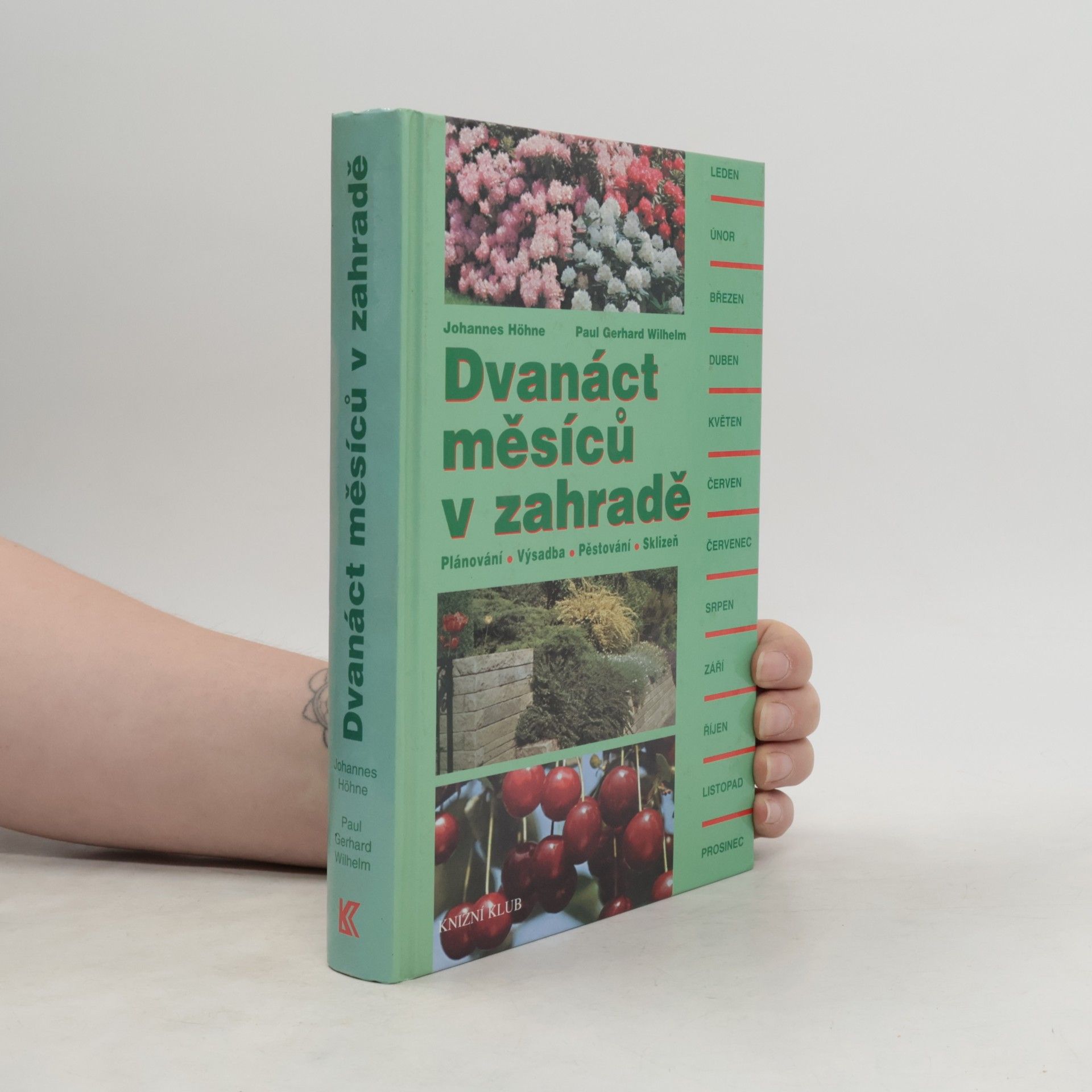 Johannes Höhne Dvanáct měsíců v zahradě : plánování, výsadba, pěstování, sklizeň