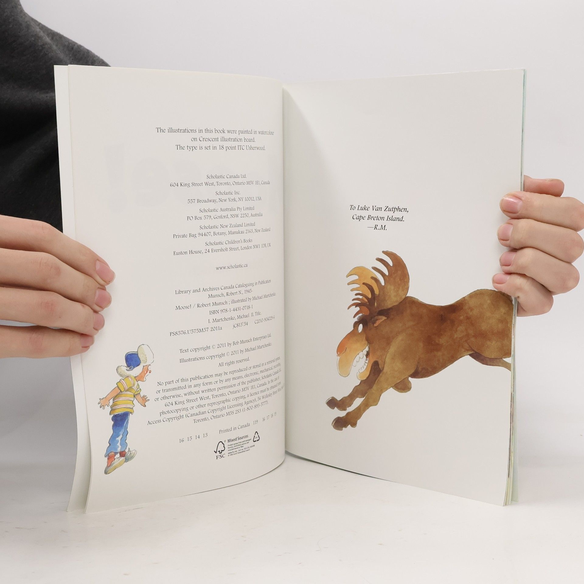 Robert N. Munsch Moose!