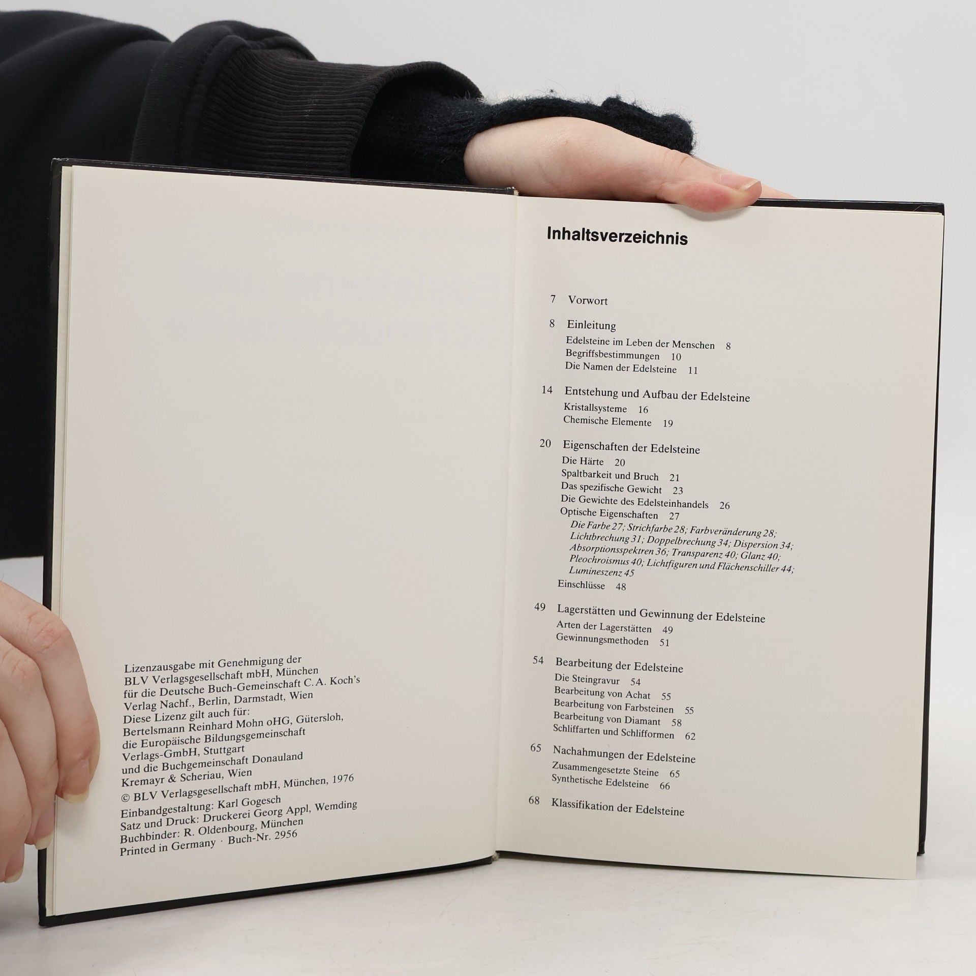 Walter Schumann Edelsteine und Schmucksteine