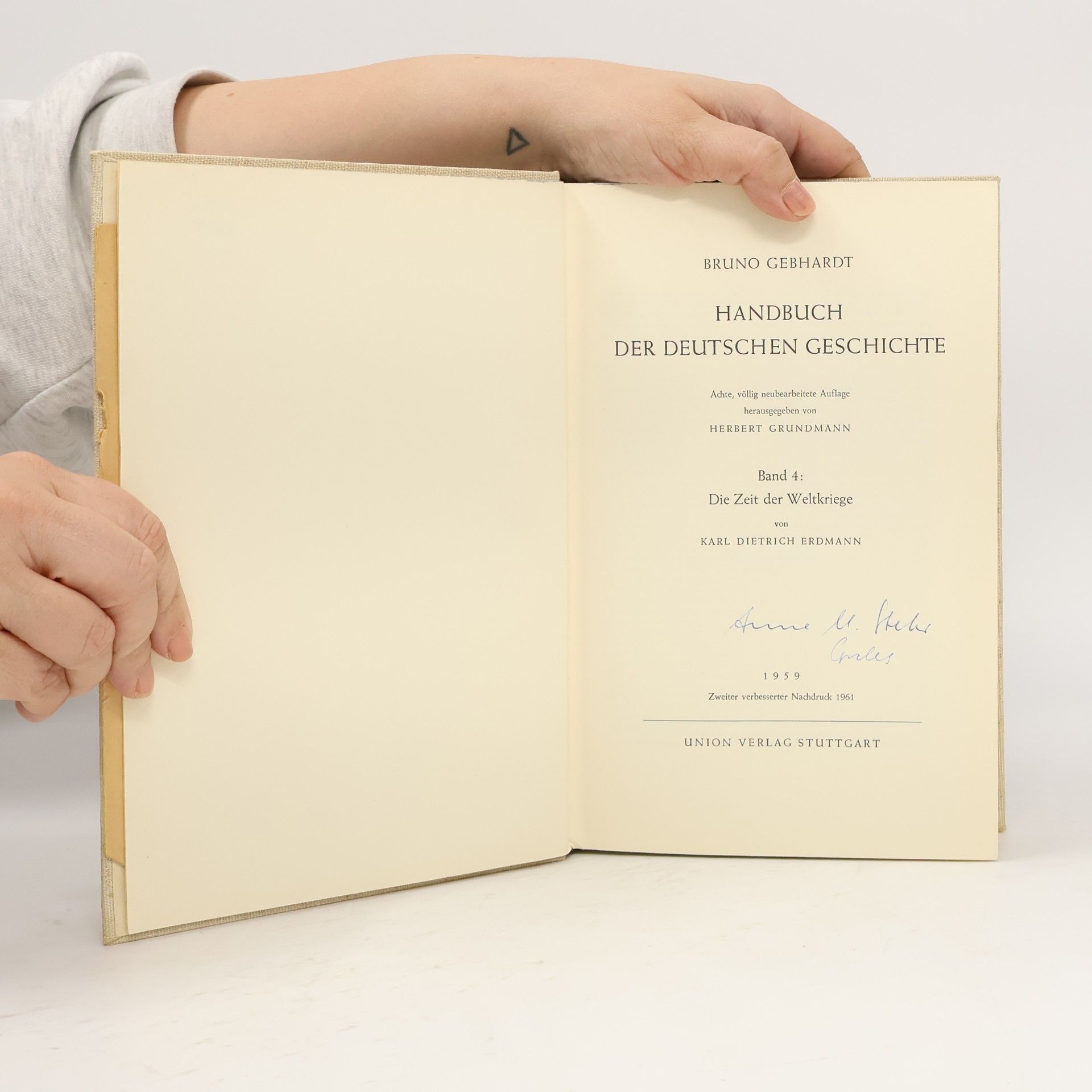 Bruno Gebhardt Handbuch der deutschen Geschichte IV. Band