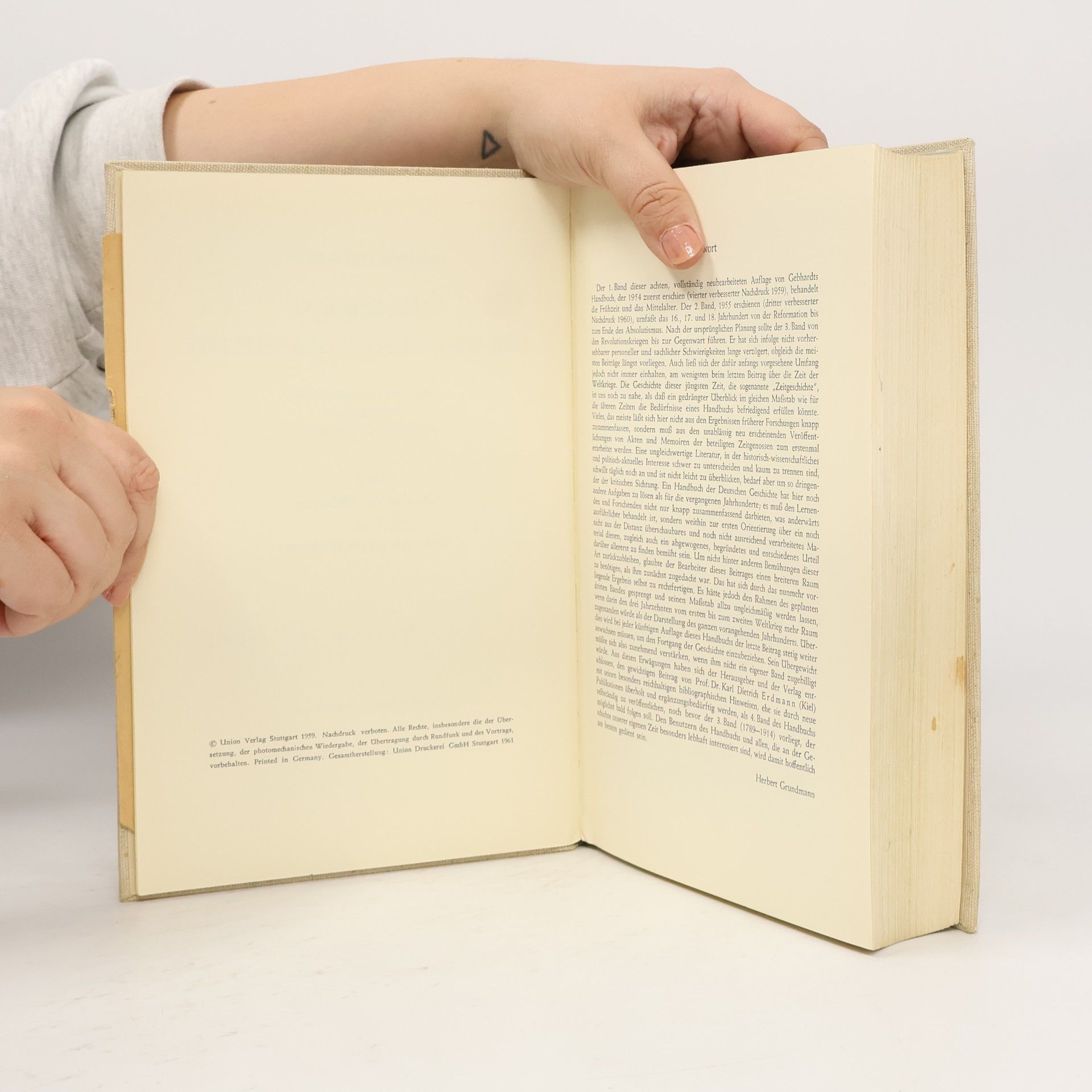 Bruno Gebhardt Handbuch der deutschen Geschichte IV. Band