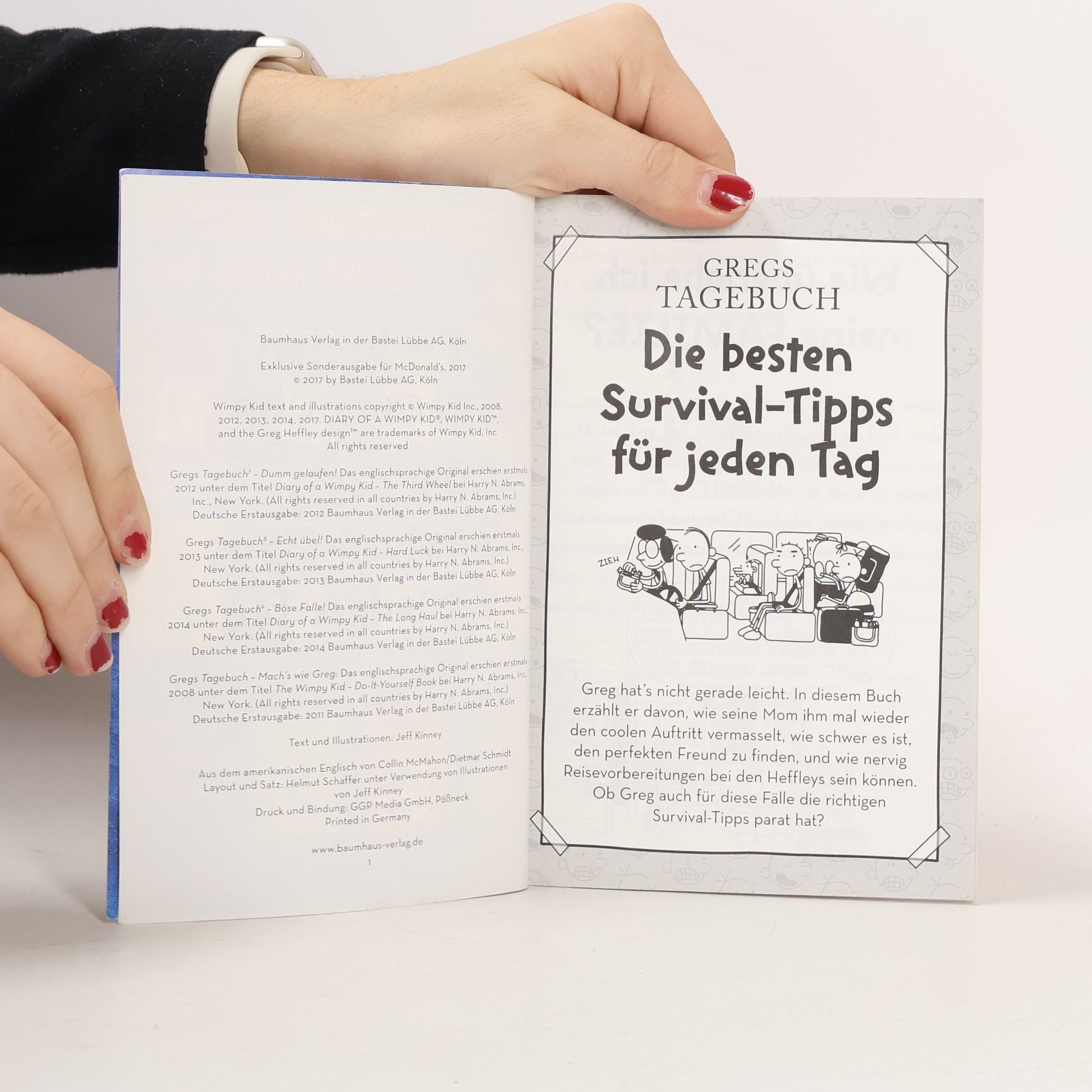 Jeff Kinney Gregs Tagebuch. Die besten Survival-Tipps für jeden Tag