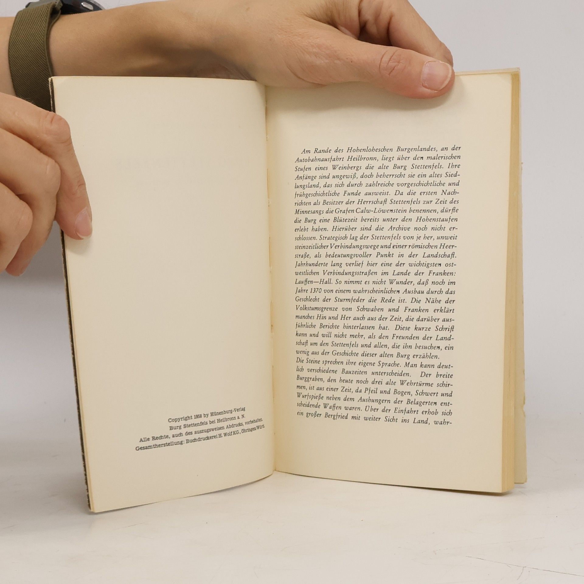 Various authors Burg Stettenfels