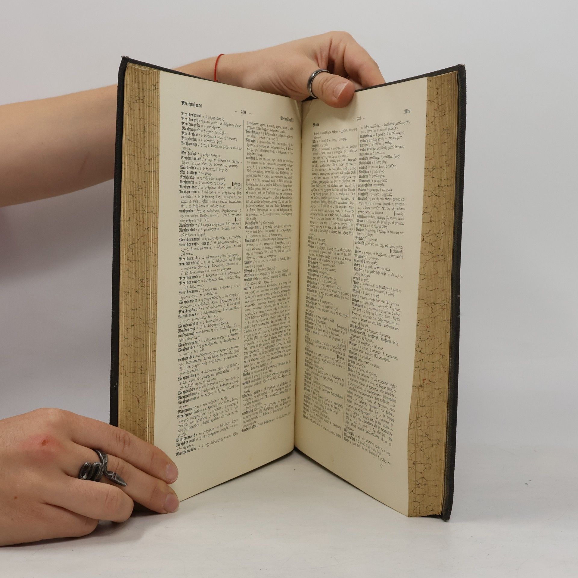 Otto Güthling Menge-Güthling. Griechisch-deutsches und deutsch-griechisches Wörterbuch II.