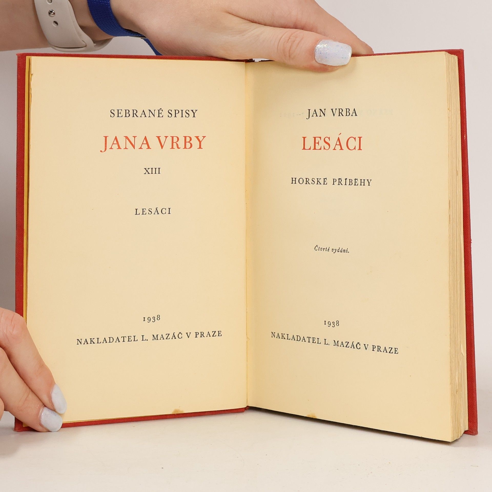 Jan Vrba Spisy XIII. Lesáci