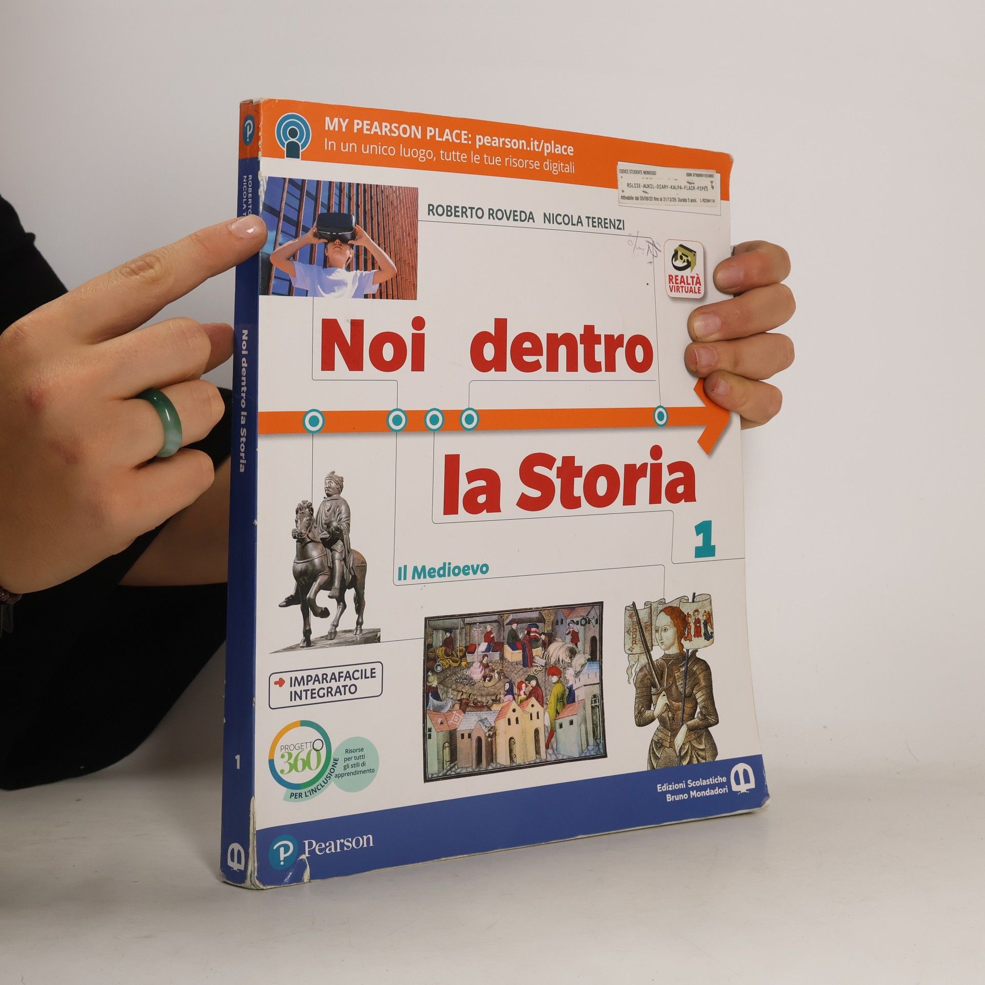 Roberto Roveda Noi dentro la Storia 1: Il Medioevo