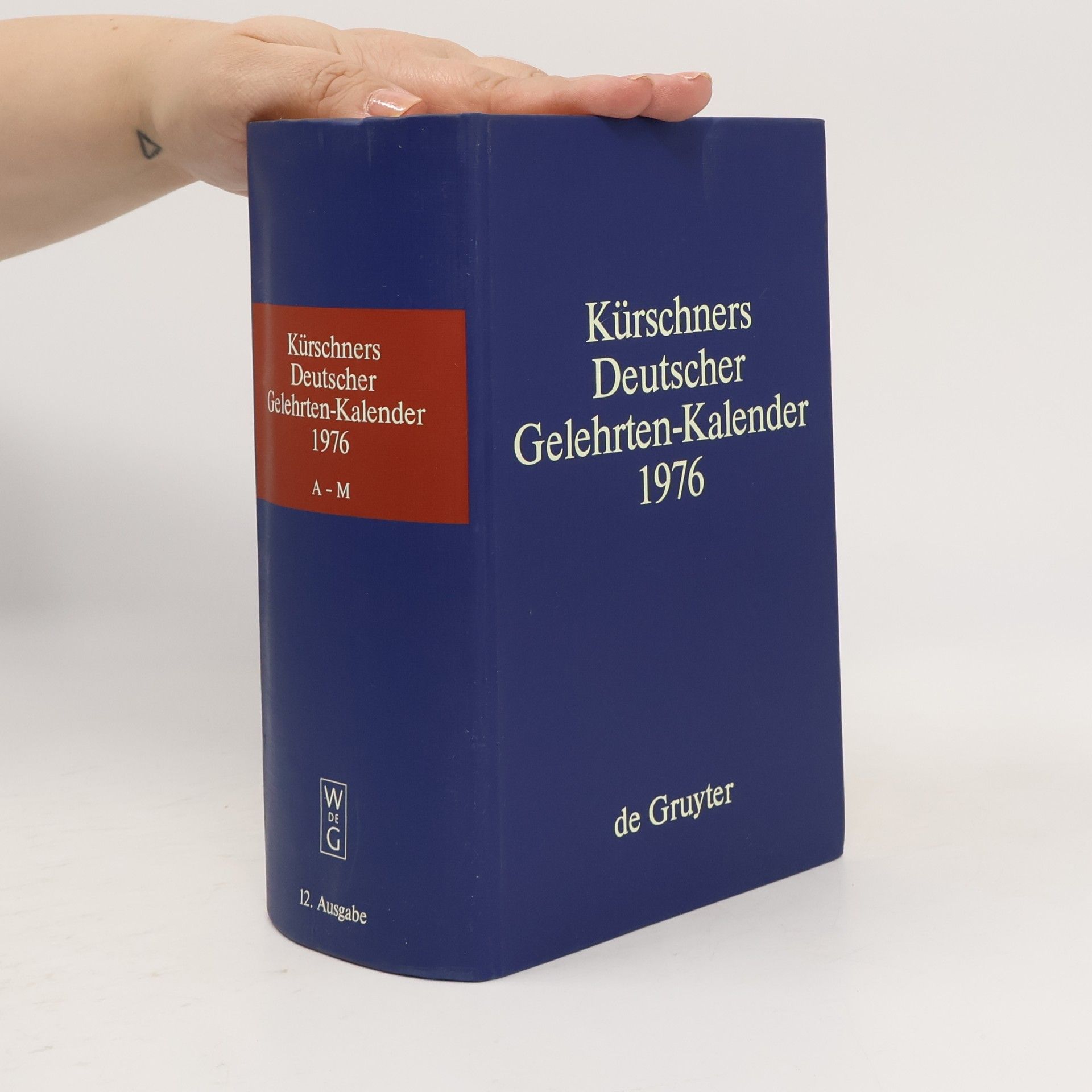 Kürschners Deutscher Gelehrten-Kalender 1976