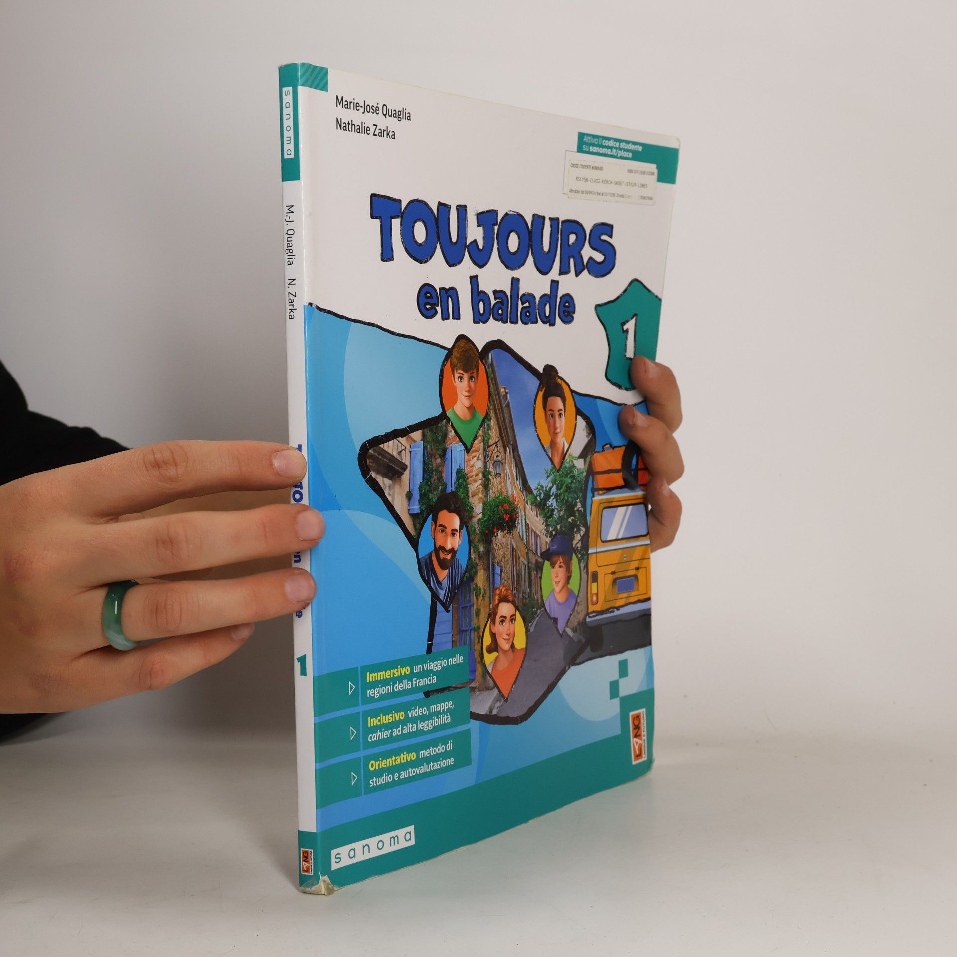 Marie-José Quaglia Toujours en balade. Avec apprendre, Grammavacances. Per la scuola media. Con e-book. Con espansione online
