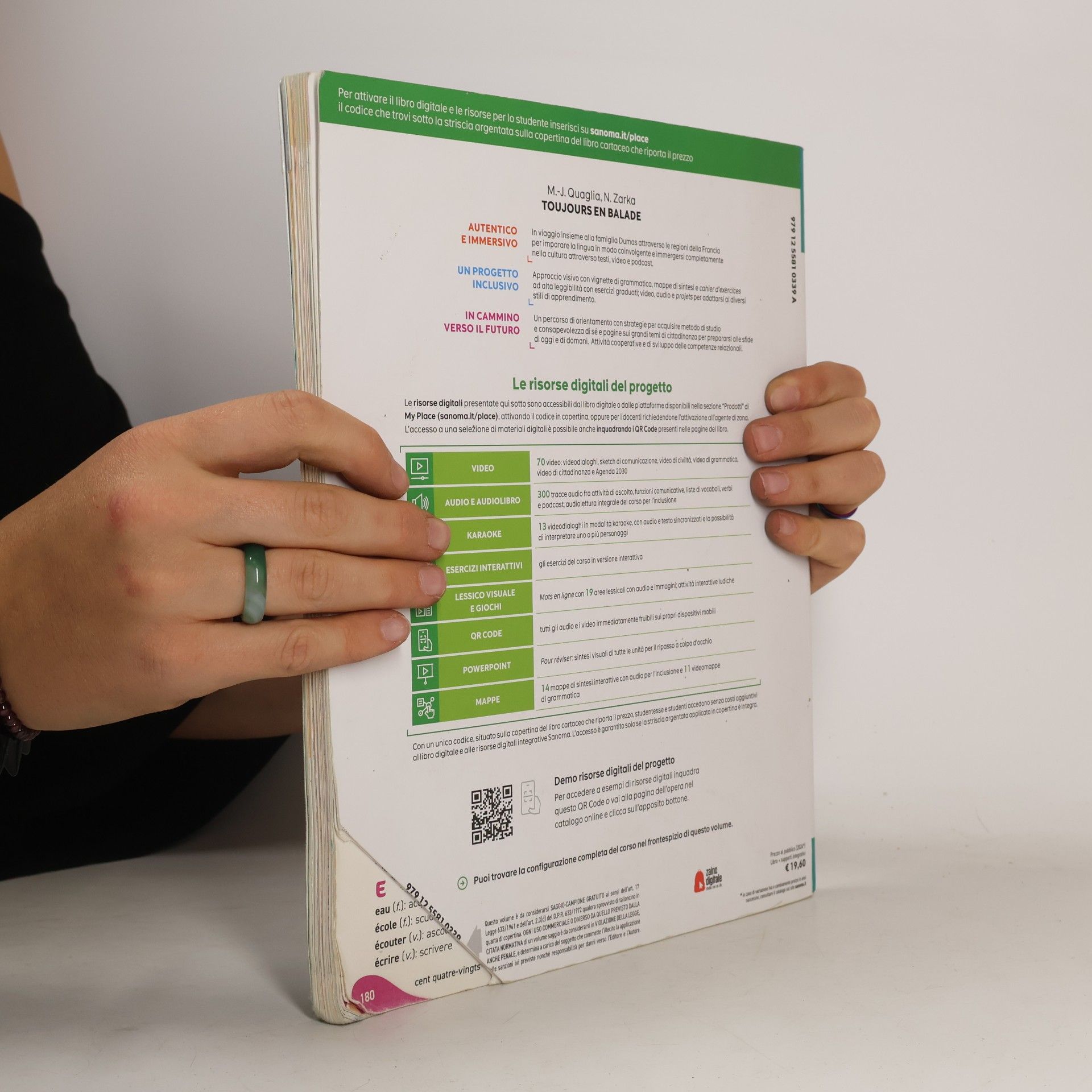 Marie-José Quaglia Toujours en balade. Avec apprendre, Grammavacances. Per la scuola media. Con e-book. Con espansione online