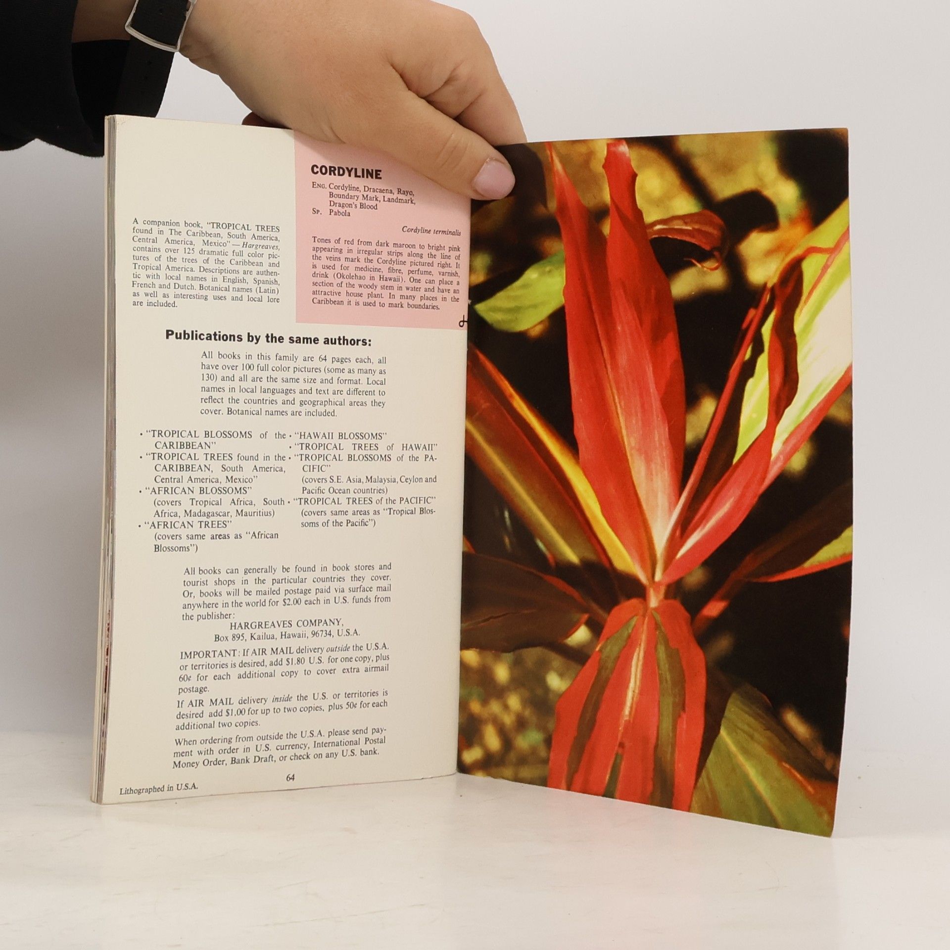 Autores varios Tropical Blossoms of the Caribbean